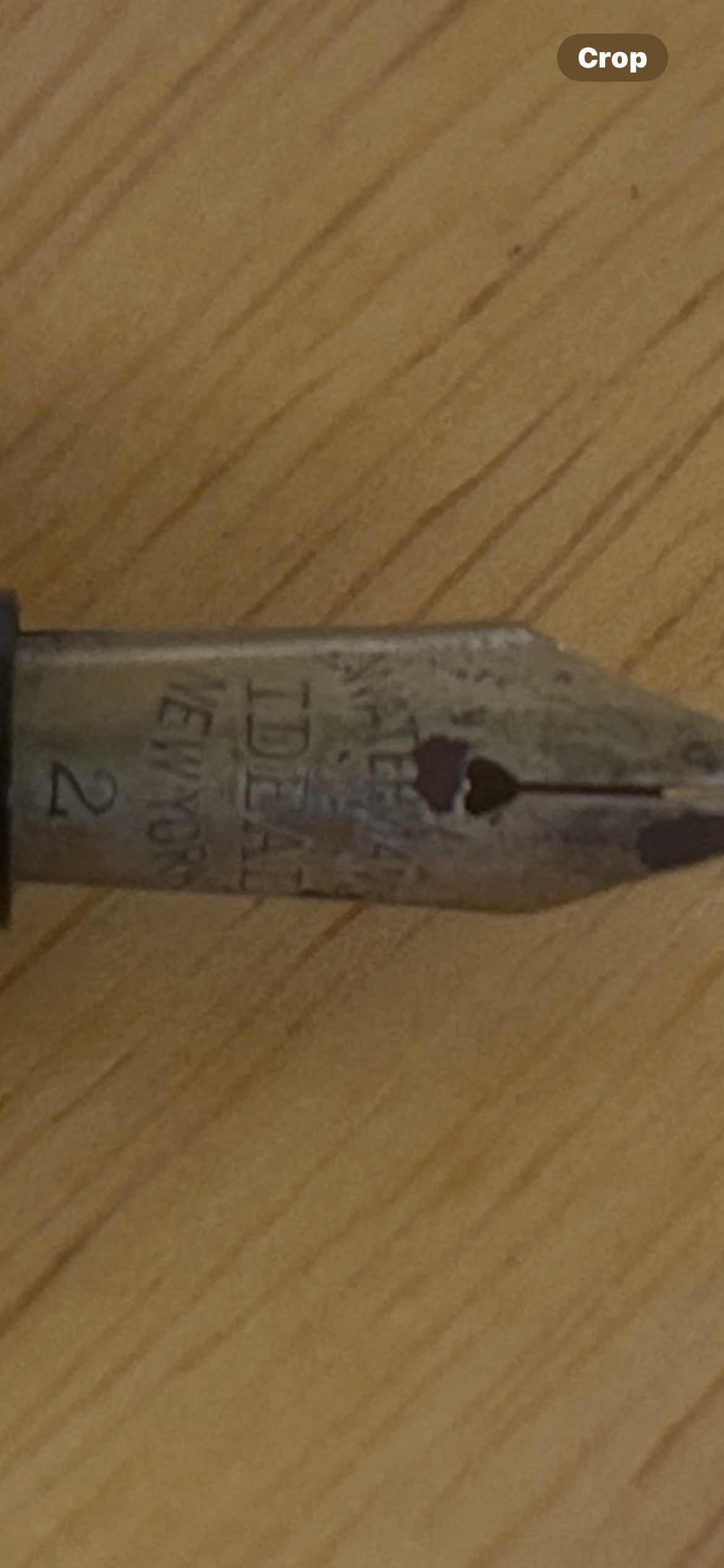 Photo 1 of  VINTAGE WATERMAN’S STERLING SILVER FOUNTAIN PEN