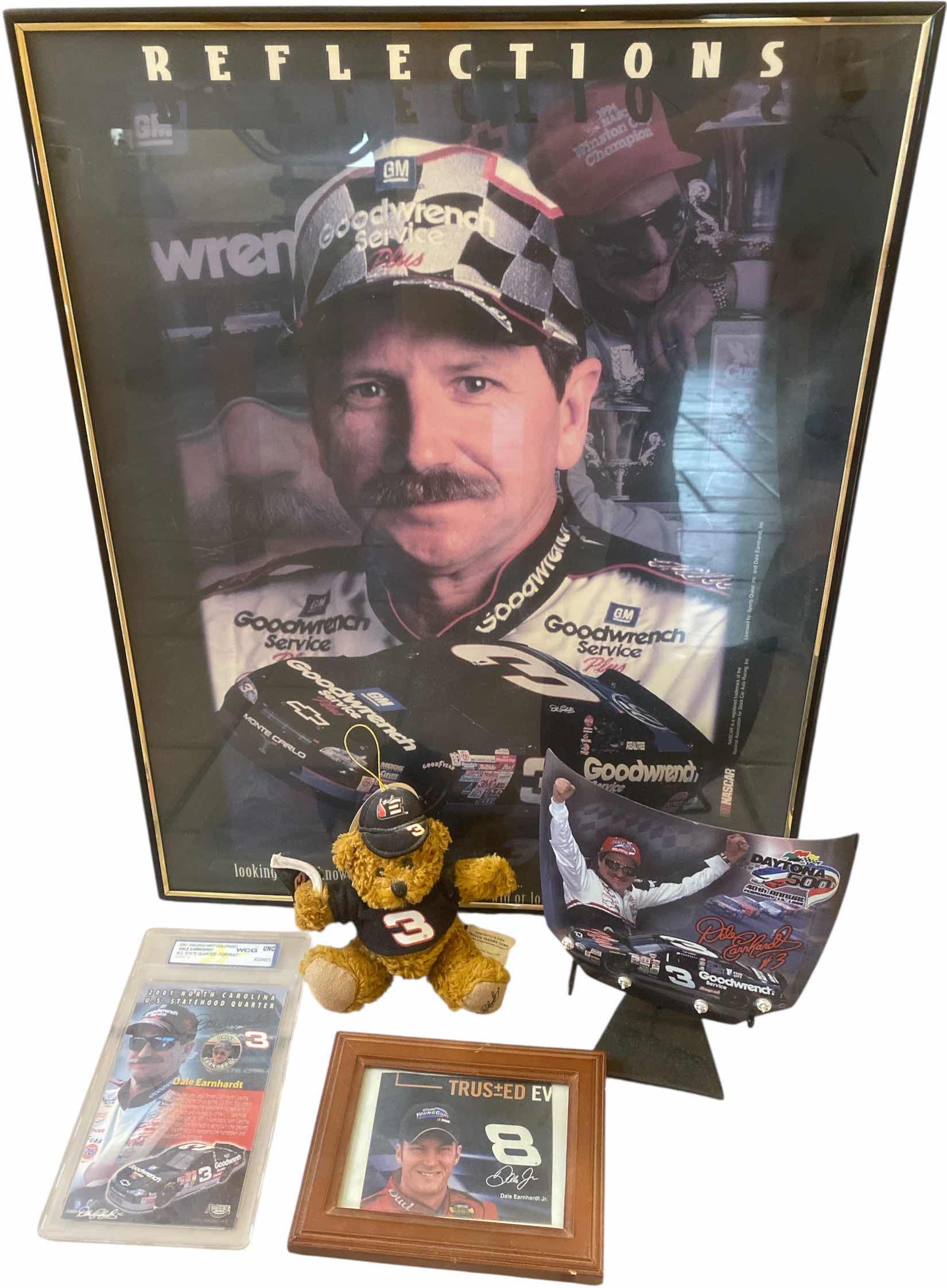 Photo 1 of 5- DALE EARNHARDT JR.COLLECTIBLES - POSTER, FRAMED PHOTO& MORE LARGEST 16” x 20”
