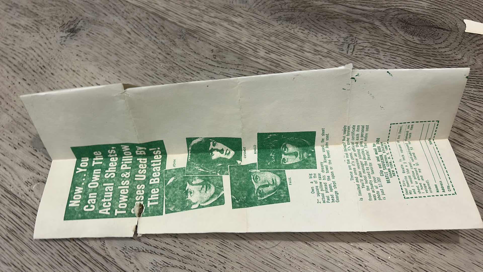 Photo 1 of BEATLES MEMORABILIA