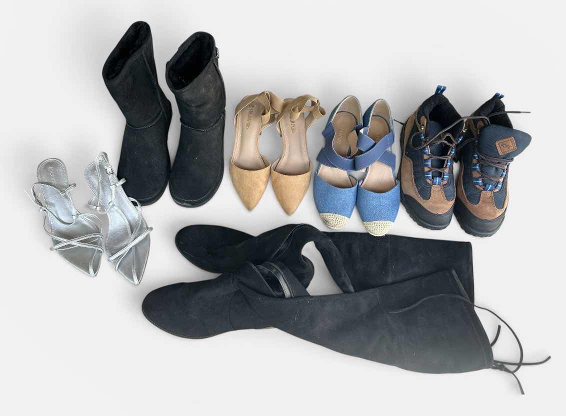 Photo 1 of 6 PAIRS WOMENS SHOES SIZE 9 and 9.5