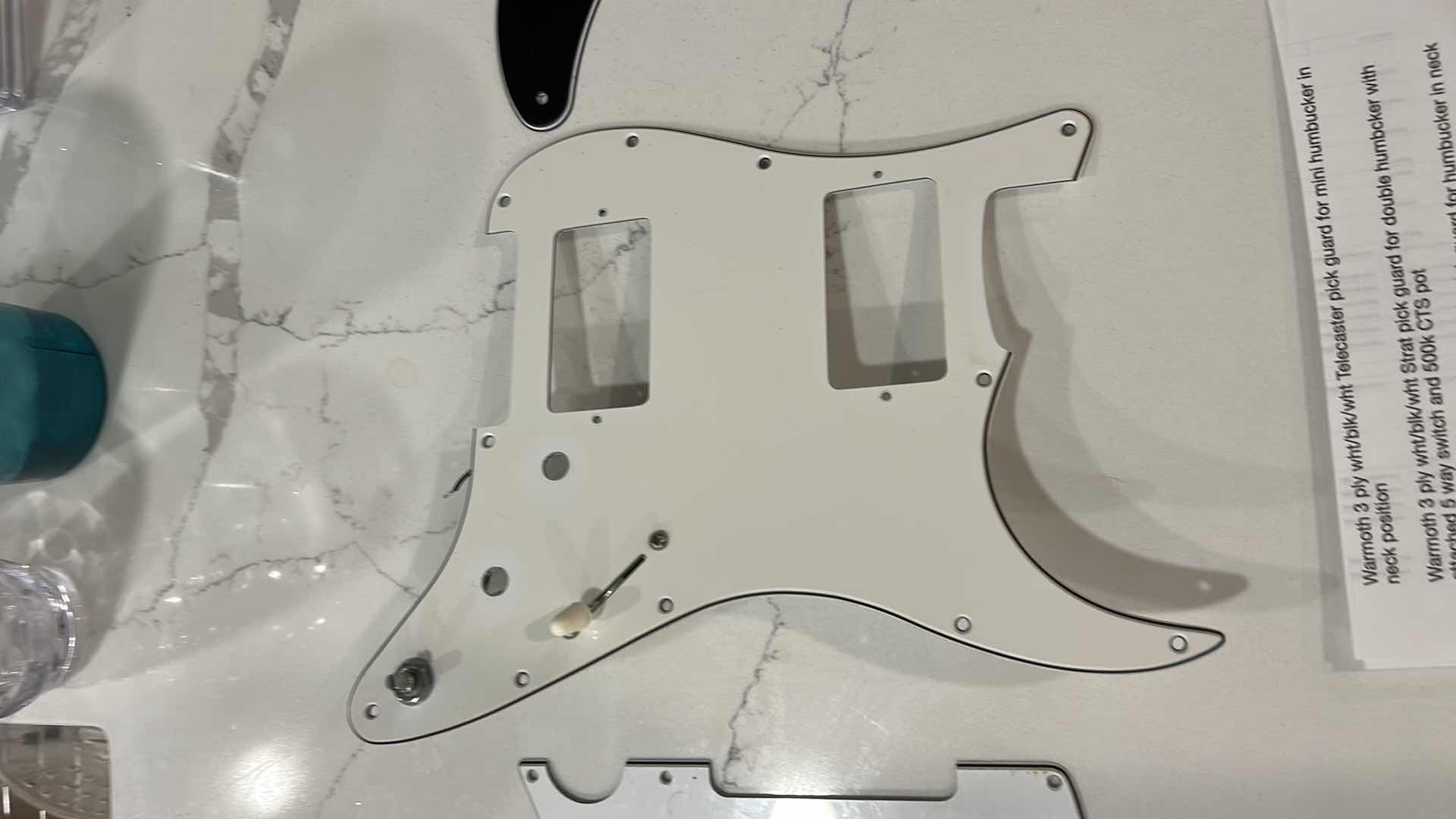 Photo 1 of TELECASTER AND STRAT PICK GUARDS - SEE PHOTOS FOR DETAILS