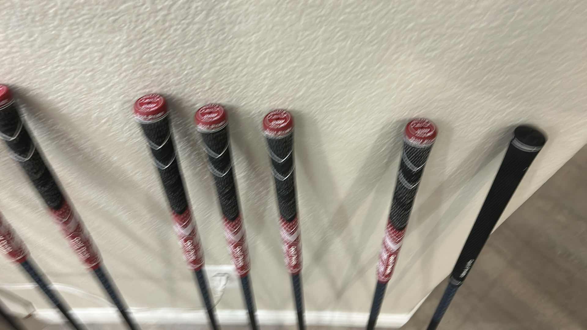 Photo 1 of CLEVELAND HALO LAUNCHER XL SET OF IRONS,SAND WEDGE, GAP WEDGE, PITCHING WEDGE THROUGH 4 IRON. 9 CLUBS TOTAL