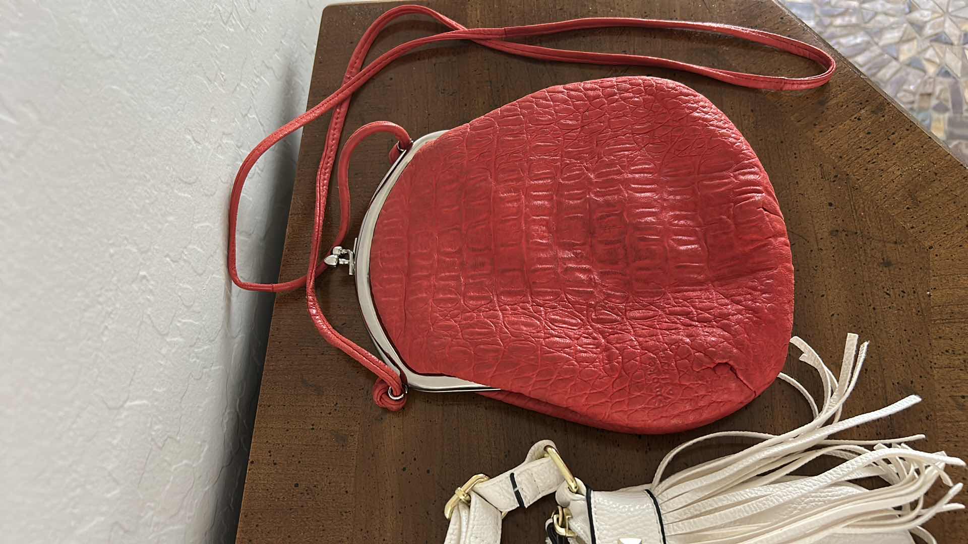 Photo 1 of THREE LADIES HANDBAGS W FRINGE