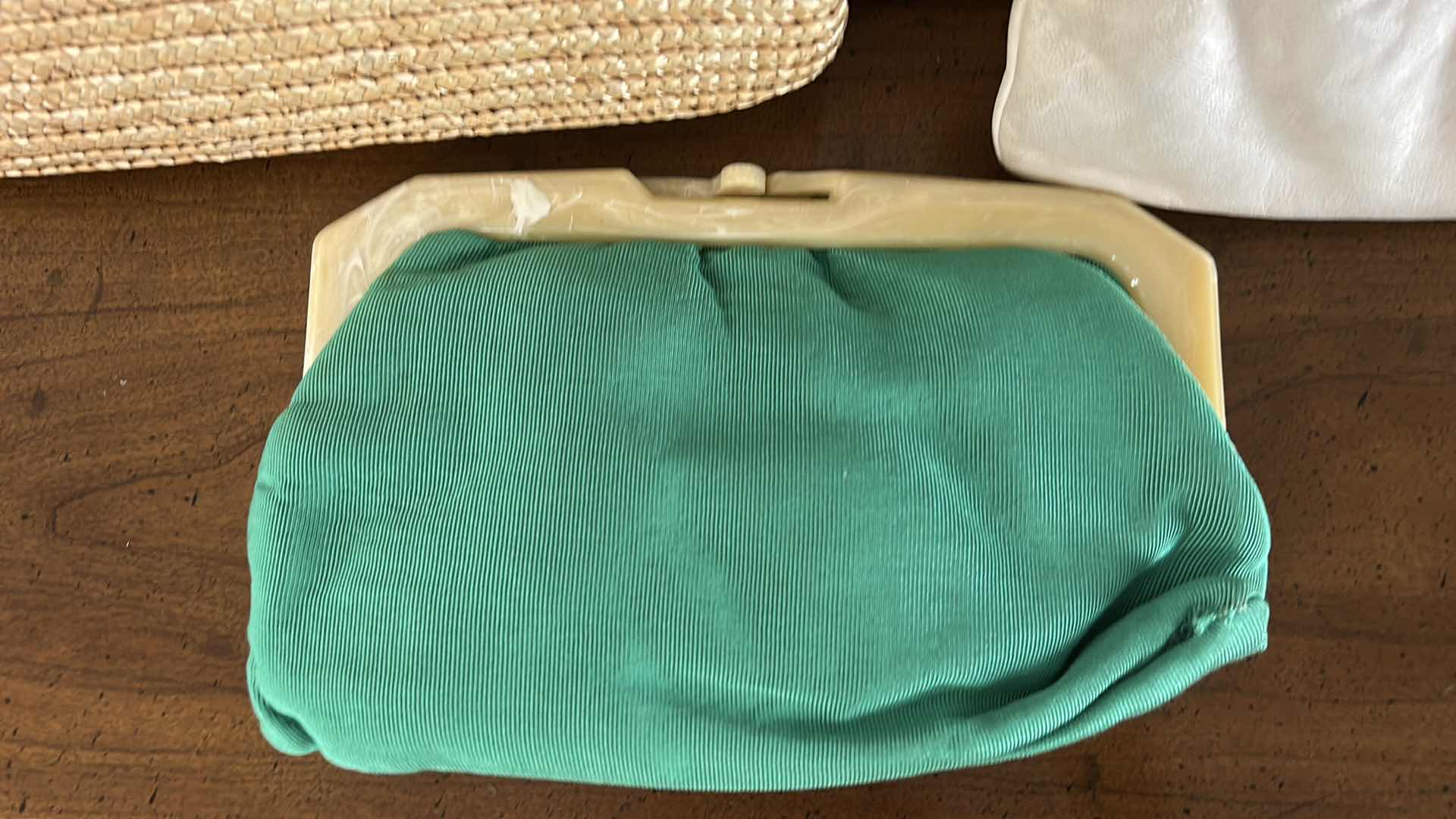 Photo 1 of 1 HANDBAG AND THREE CLUTCHES