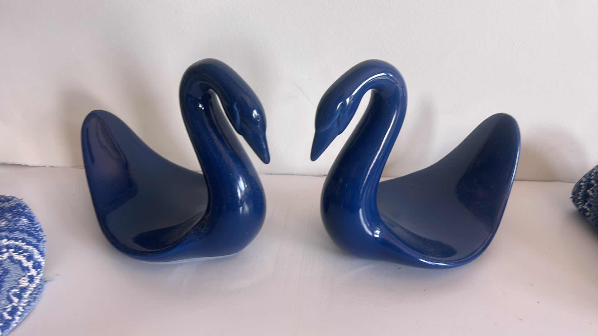 Photo 3 of 2 SWAN WASHCLOTH HOLDERS