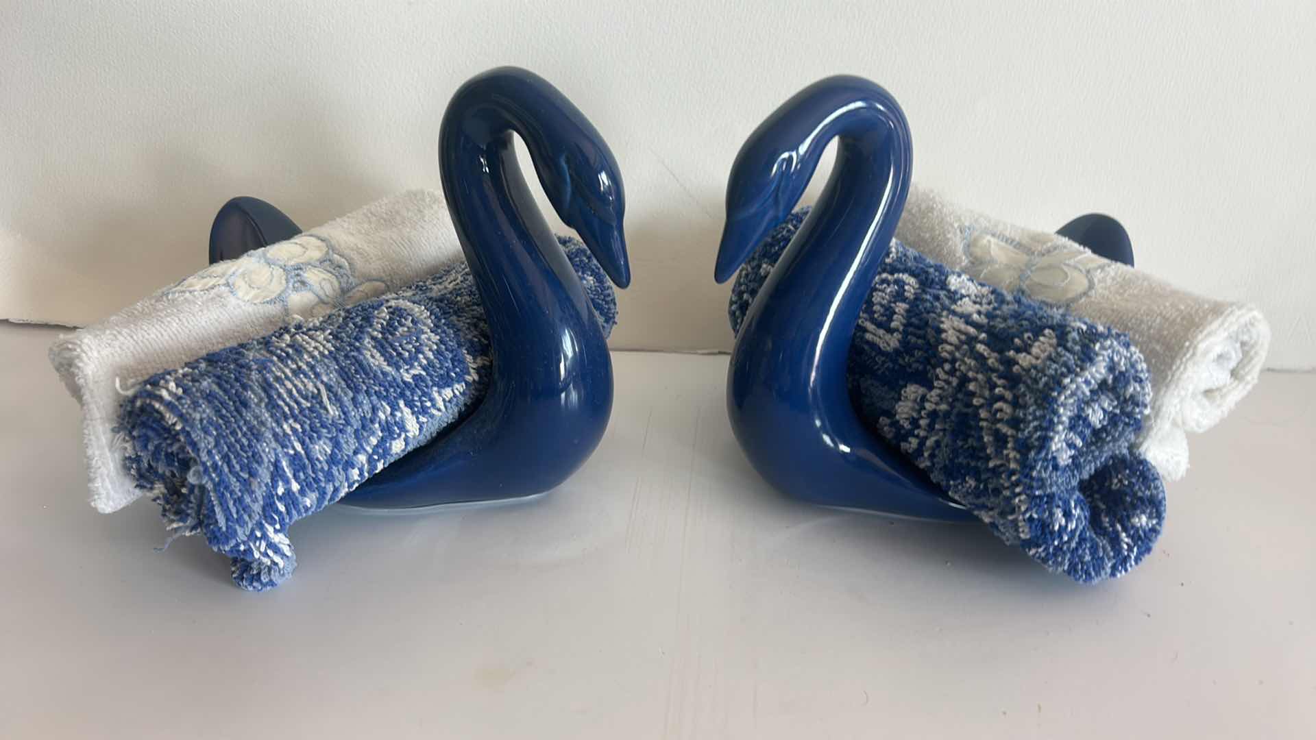 Photo 1 of 2 SWAN WASHCLOTH HOLDERS