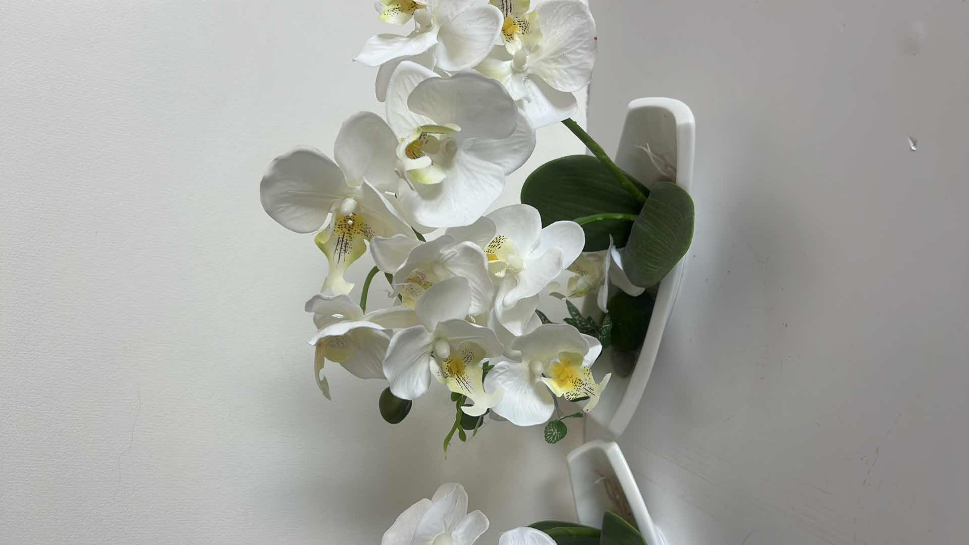 Photo 3 of 2 SMALL FAUX ORCHID ARRANGEMENTS H10”