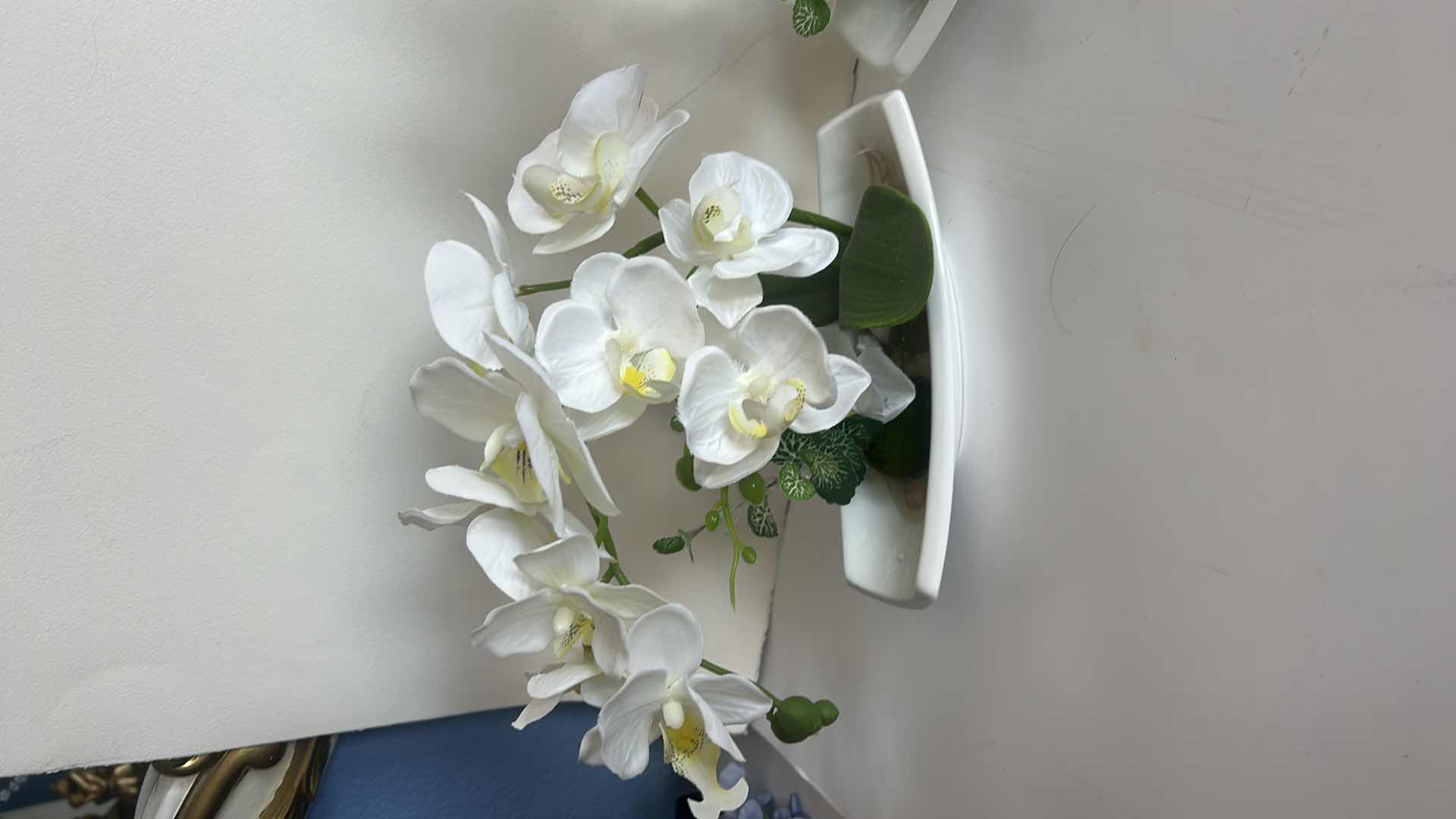 Photo 1 of 2 SMALL FAUX ORCHID ARRANGEMENTS H10”