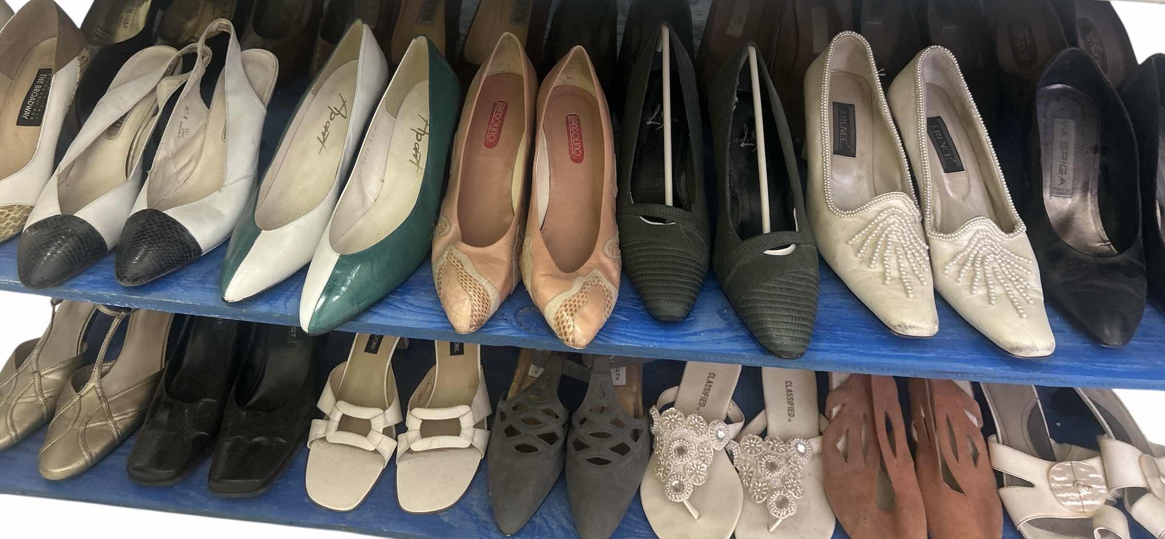 Photo 1 of 14 PAIRS WOMENS SHOES SIZE 10