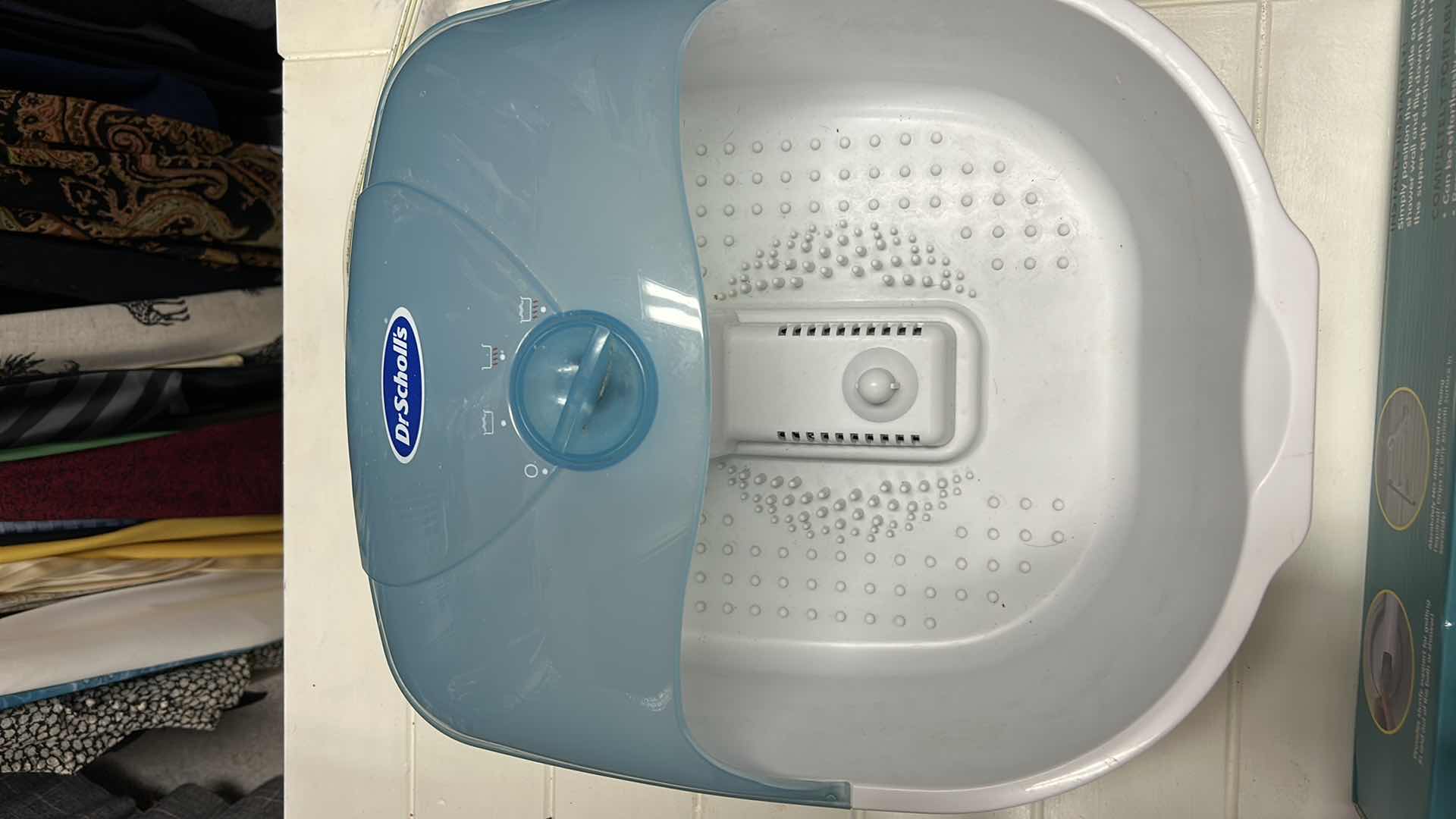 Photo 1 of 2 NEW GRAB BARS AND DR SCHOLLS FOOT WATER MASSAGER