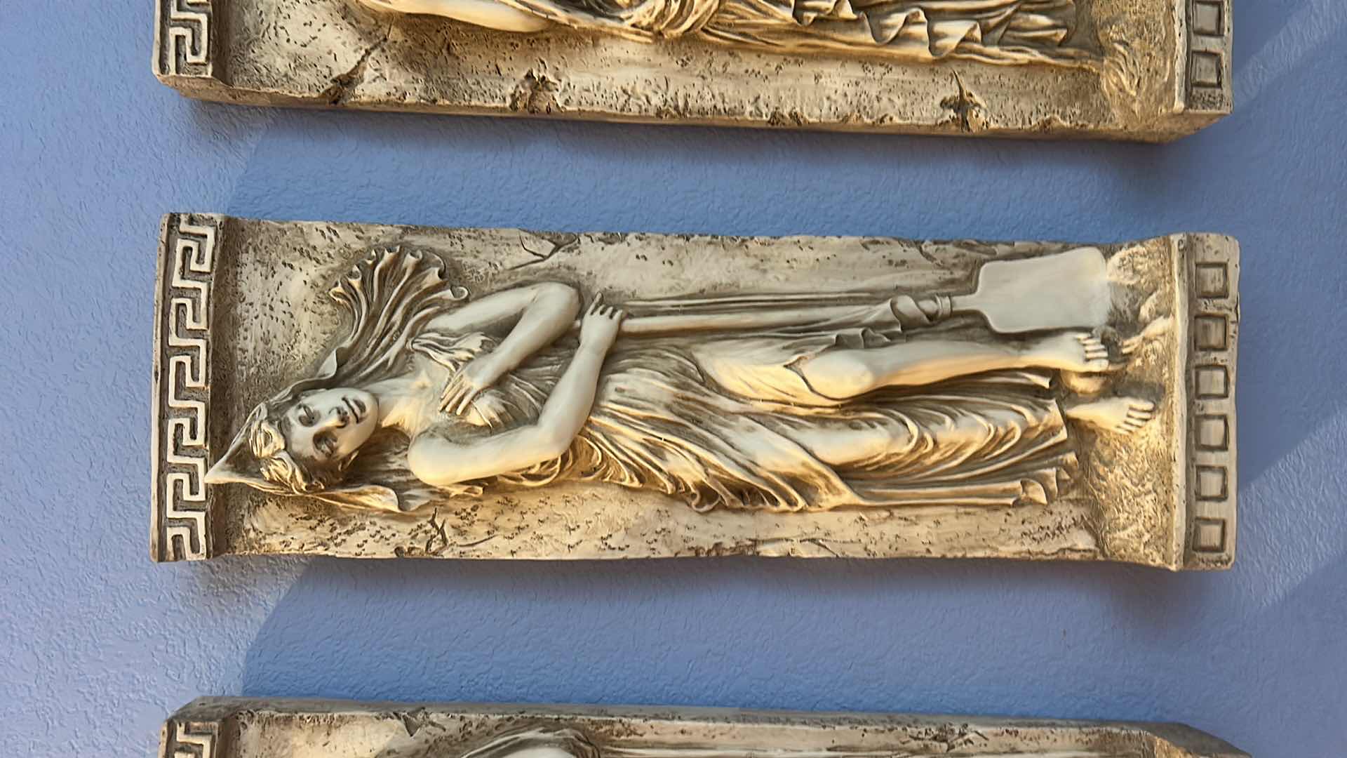 Photo 1 of 3 ROMAN INSPIRED WALL PLAQUES WALL DECOR 7 1/4“ x 22“