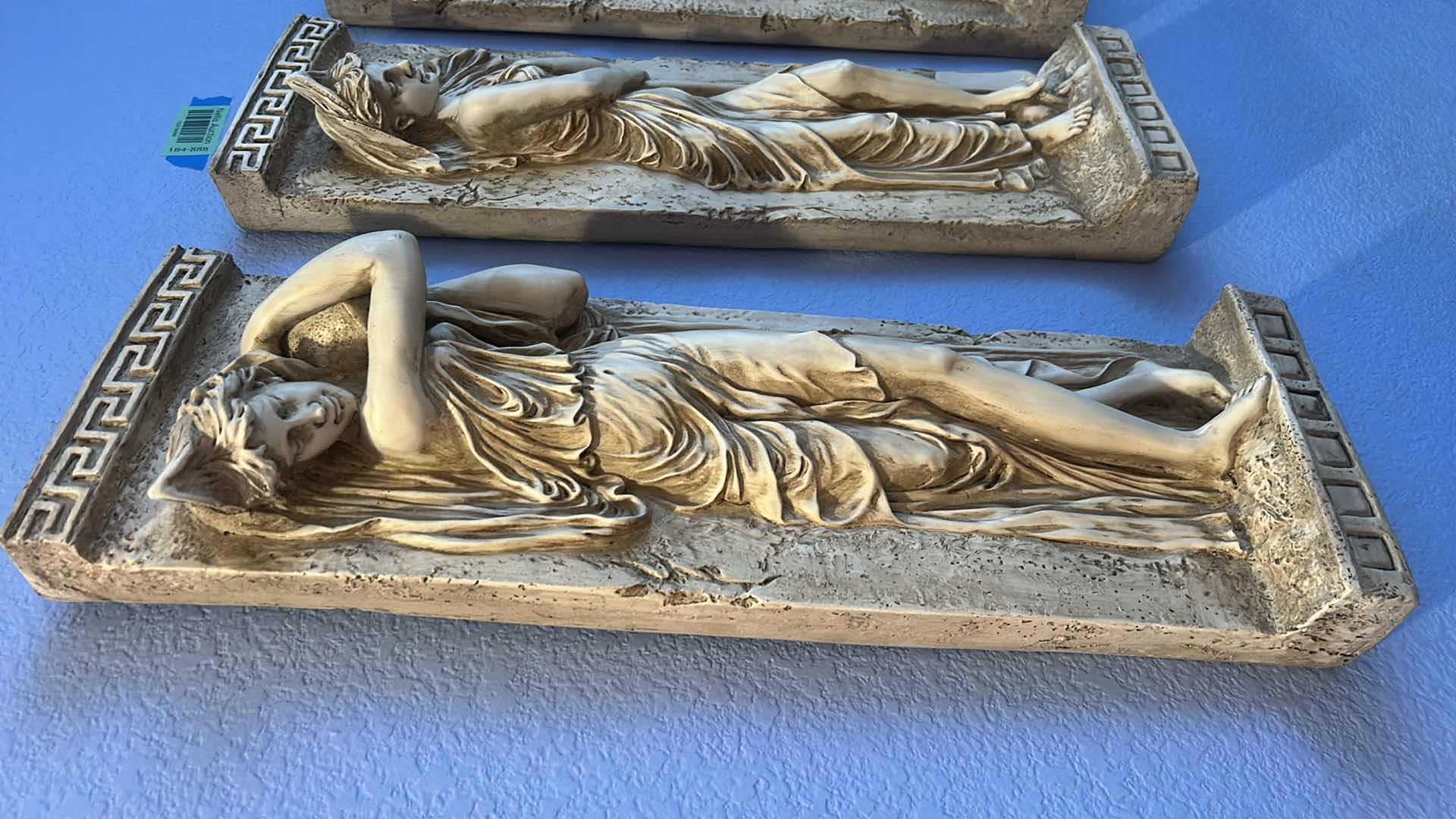 Photo 1 of 3 ROMAN INSPIRED WALL PLAQUES WALL DECOR 7 1/4“ x 22“