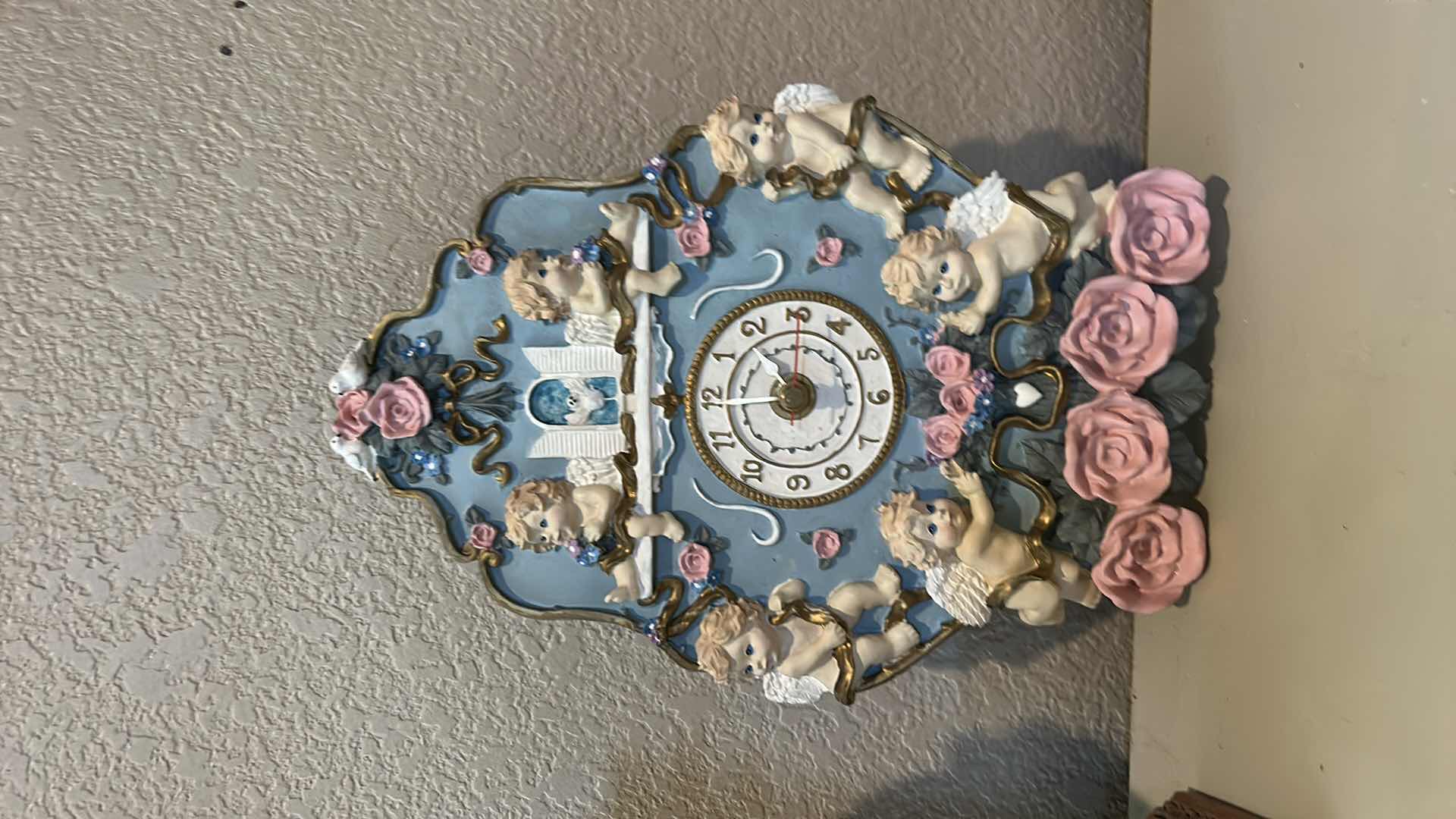 Photo 1 of 3 WHIMSICAL HOME DECOR PCS, 2 CLOCKS AND MUSIC BOX ( TALLEST H10”)