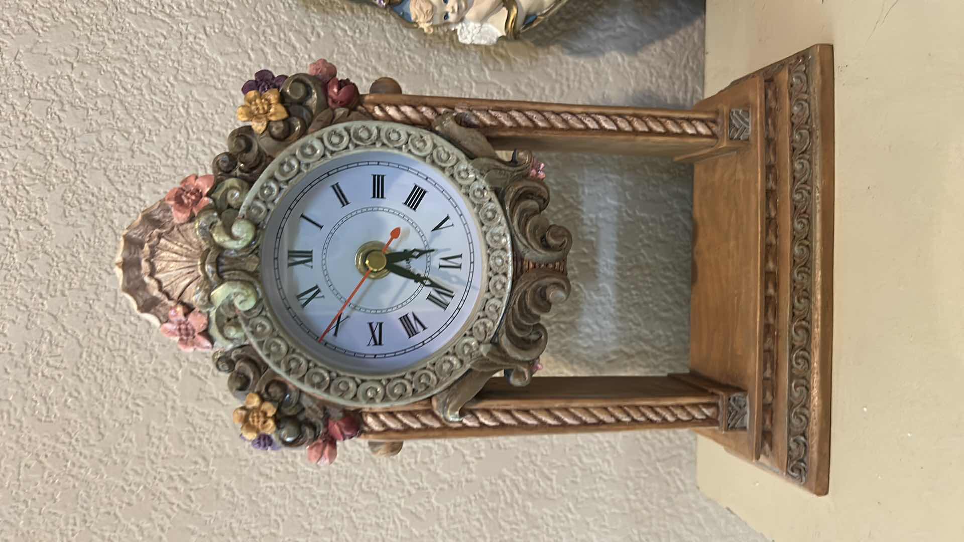 Photo 1 of 3 WHIMSICAL HOME DECOR PCS, 2 CLOCKS AND MUSIC BOX ( TALLEST H10”)