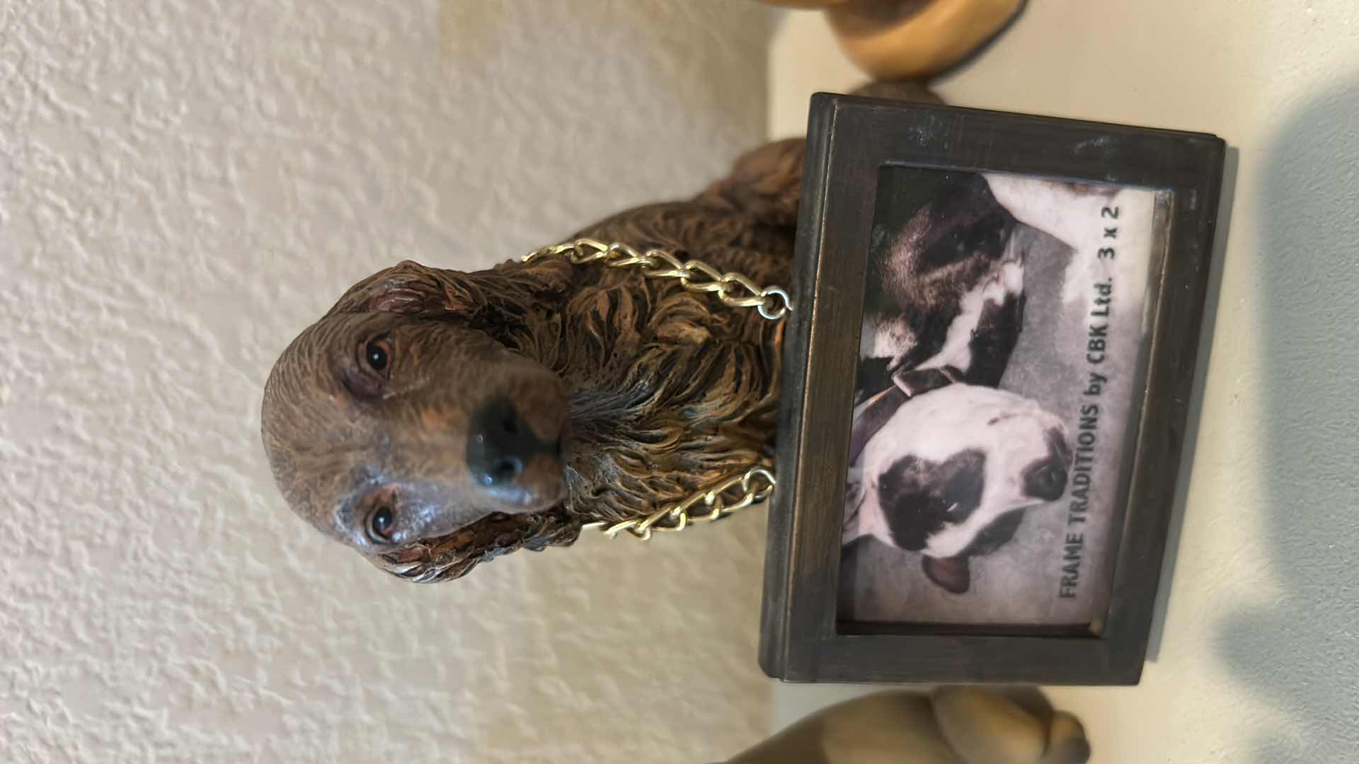 Photo 1 of 3 FIGURES- 2 DOGS AND 1 KANGAROO H5.5”