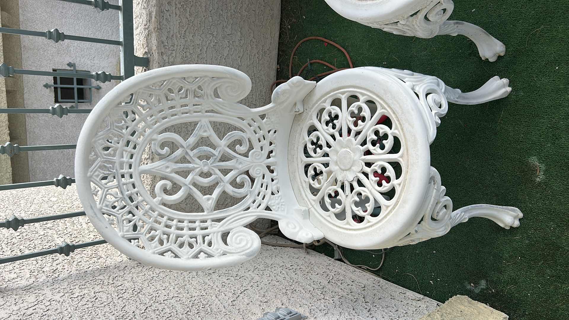 Photo 1 of 2 SMALL OUTDOOR CHAIRS H33.5”