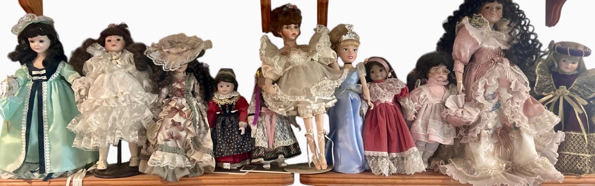 Photo 1 of 11 COLLECTIBLE DOLLS