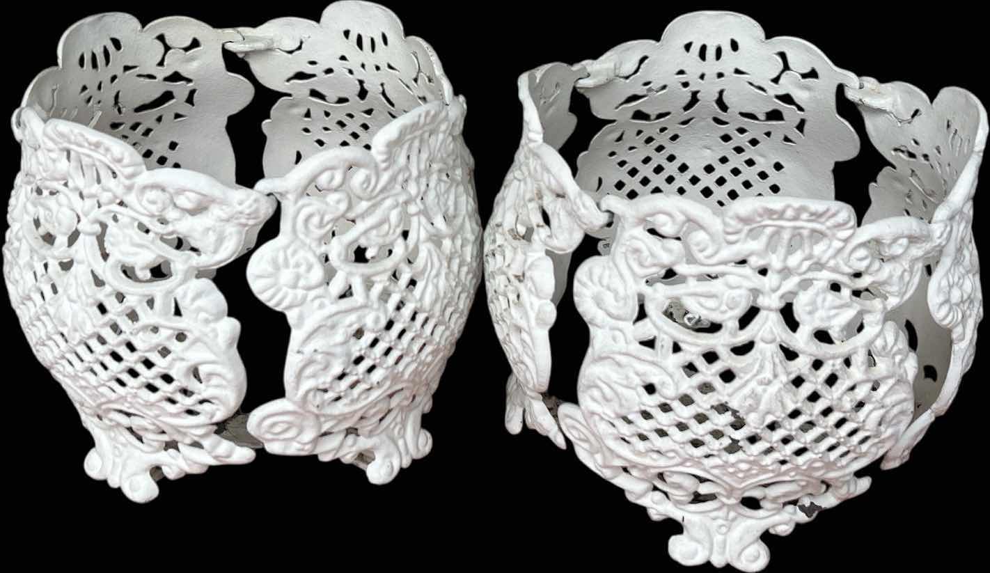 Photo 1 of 2 METAL PLANTERS 14” x H12”