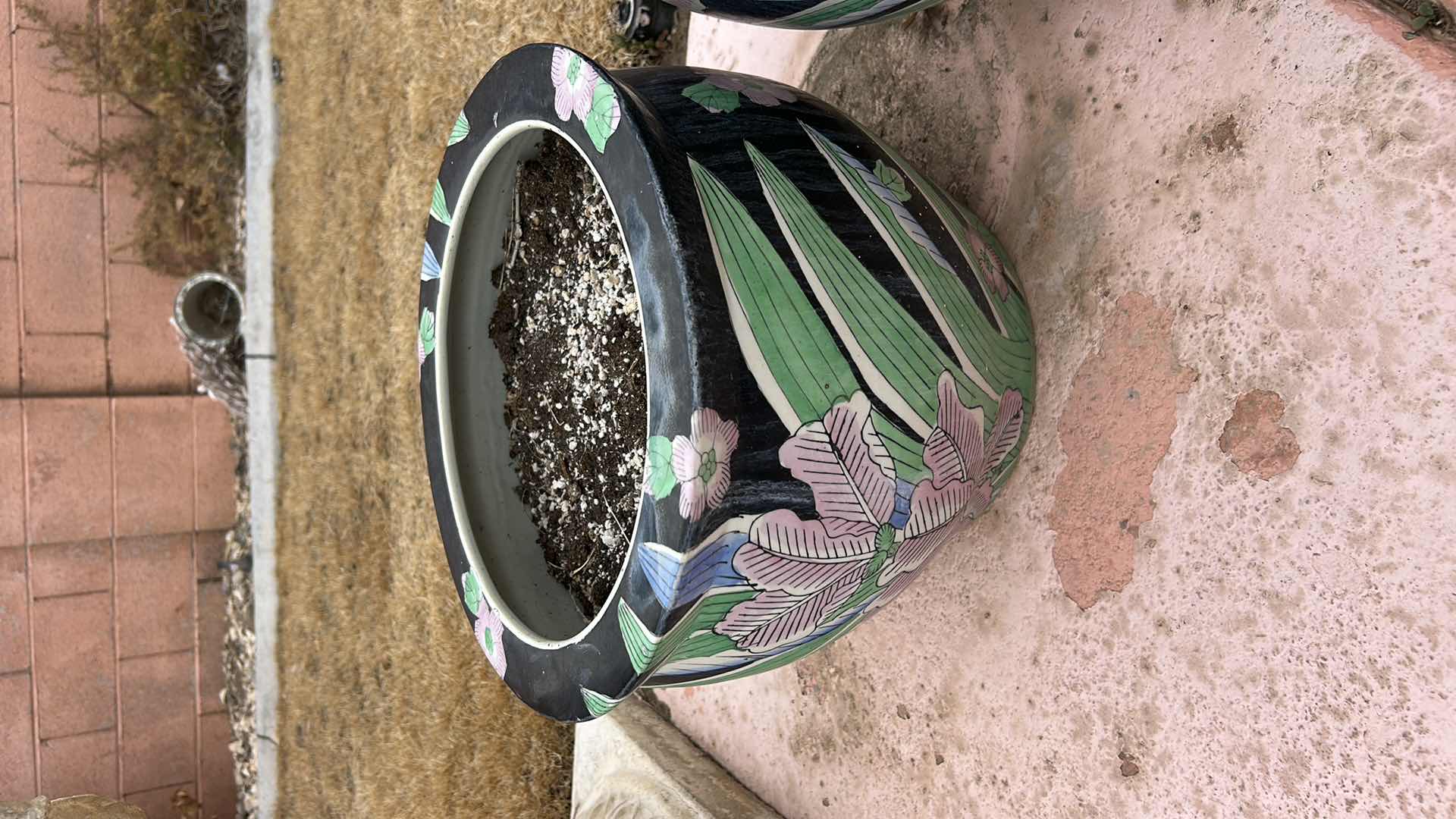 Photo 1 of 2 PORCELAIN POTS 14” x 11”