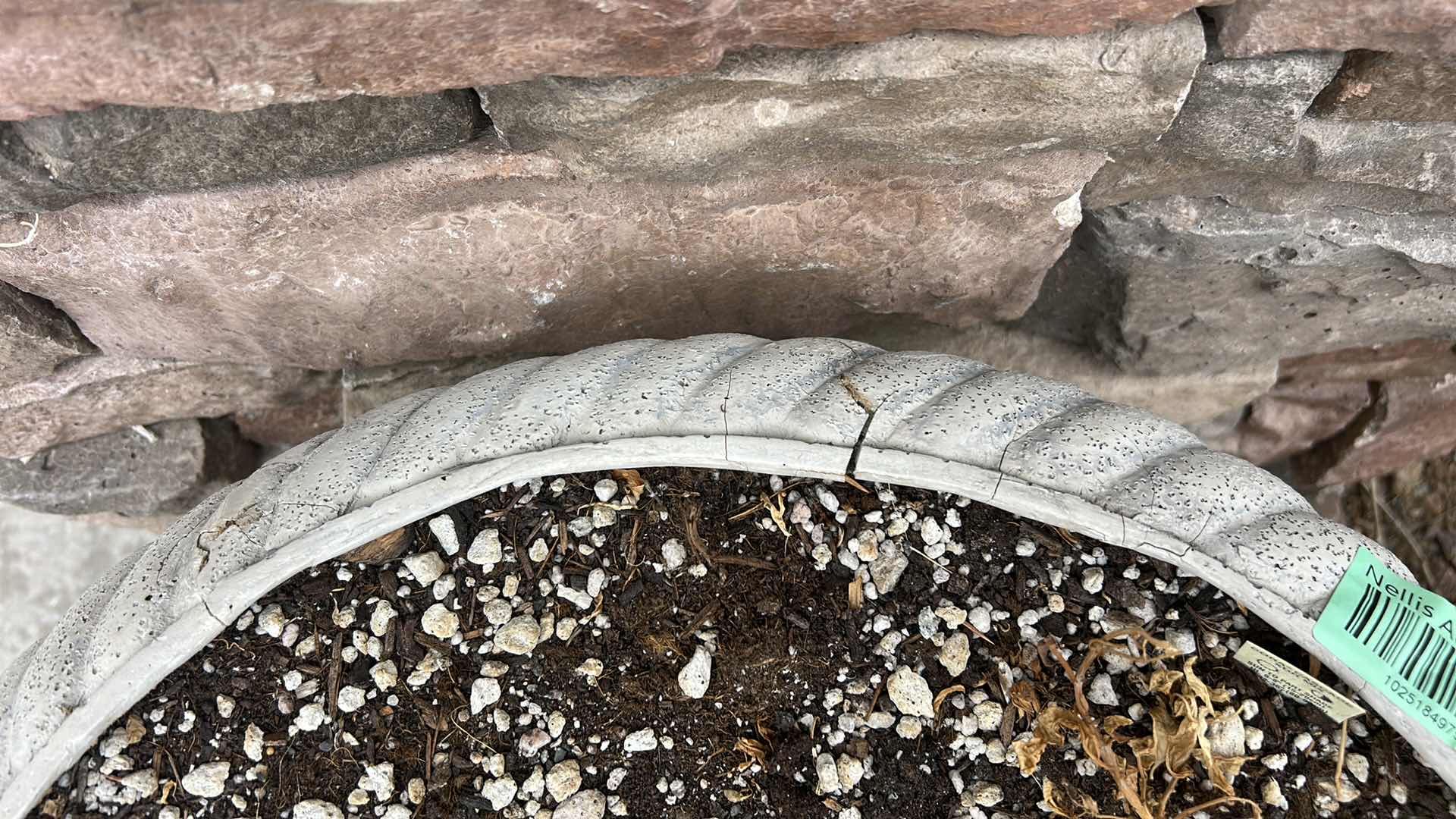 Photo 1 of 3 OUTDOOR PLANTERS H21”