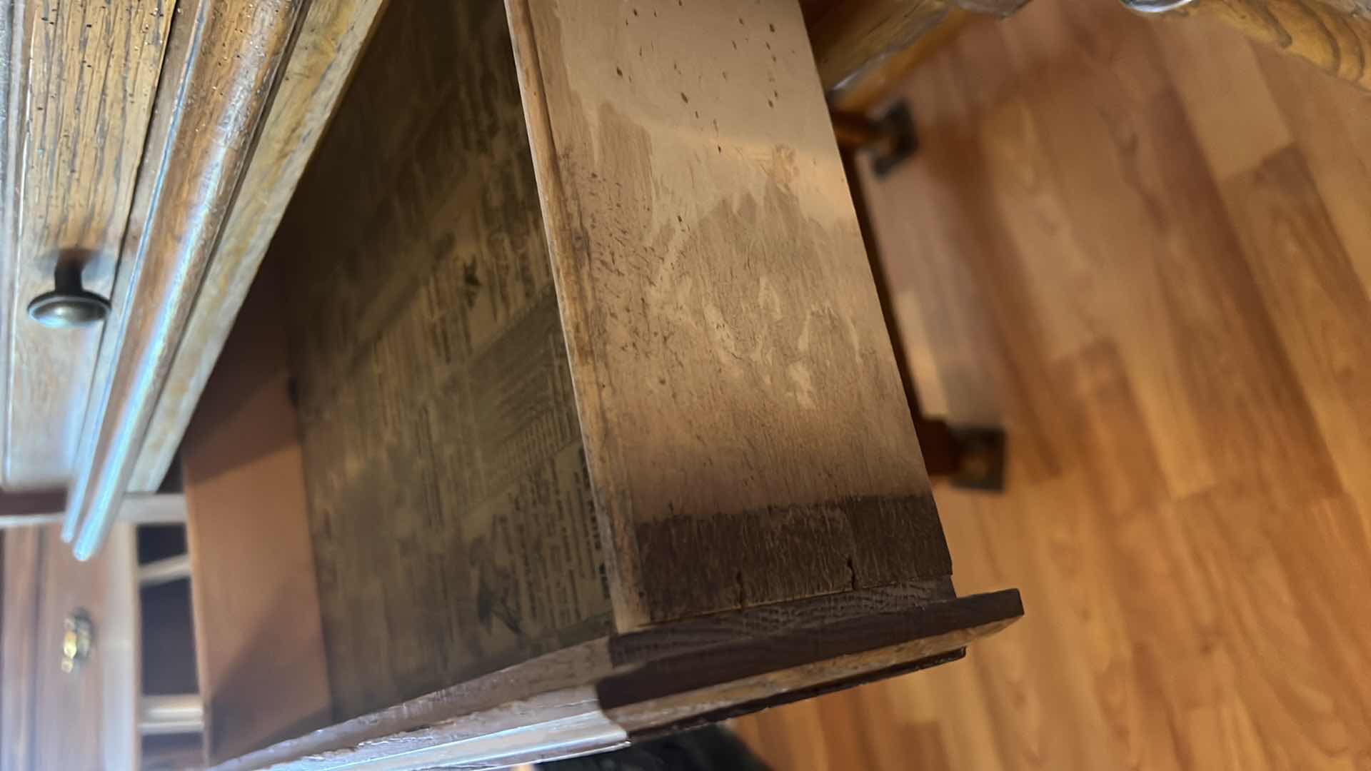 Photo 1 of VINTAGE OAK ROLLTOP SECRETARY DESK W BOOKSHELF 24” x 17” H74”