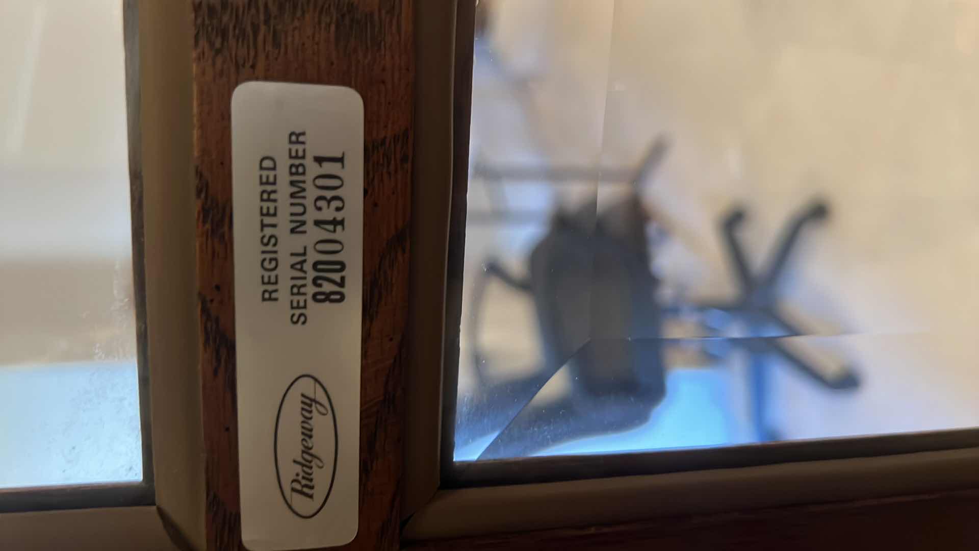 Photo 1 of RIDGEWAY GRANDFATHER FLOOR CLOCK H84"