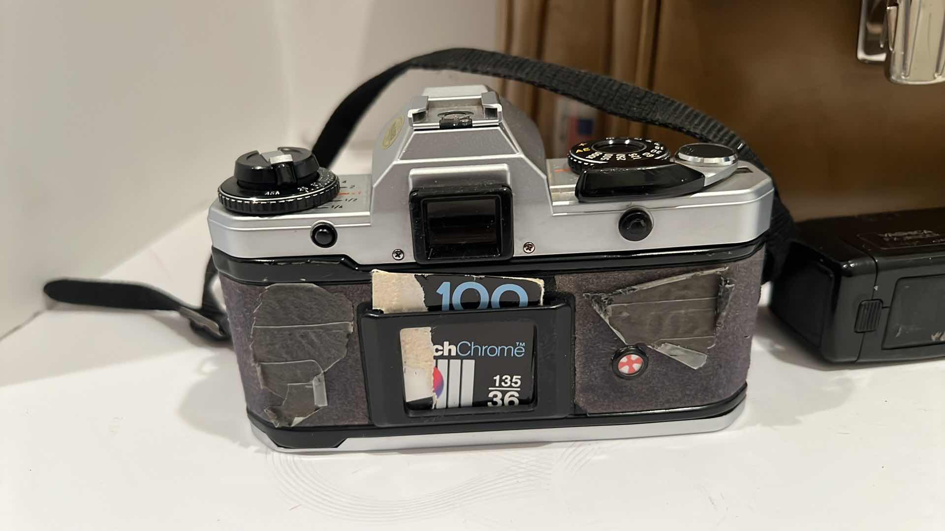 Photo 1 of YASHICA CAMERA W LENSES & CARRYING CASE