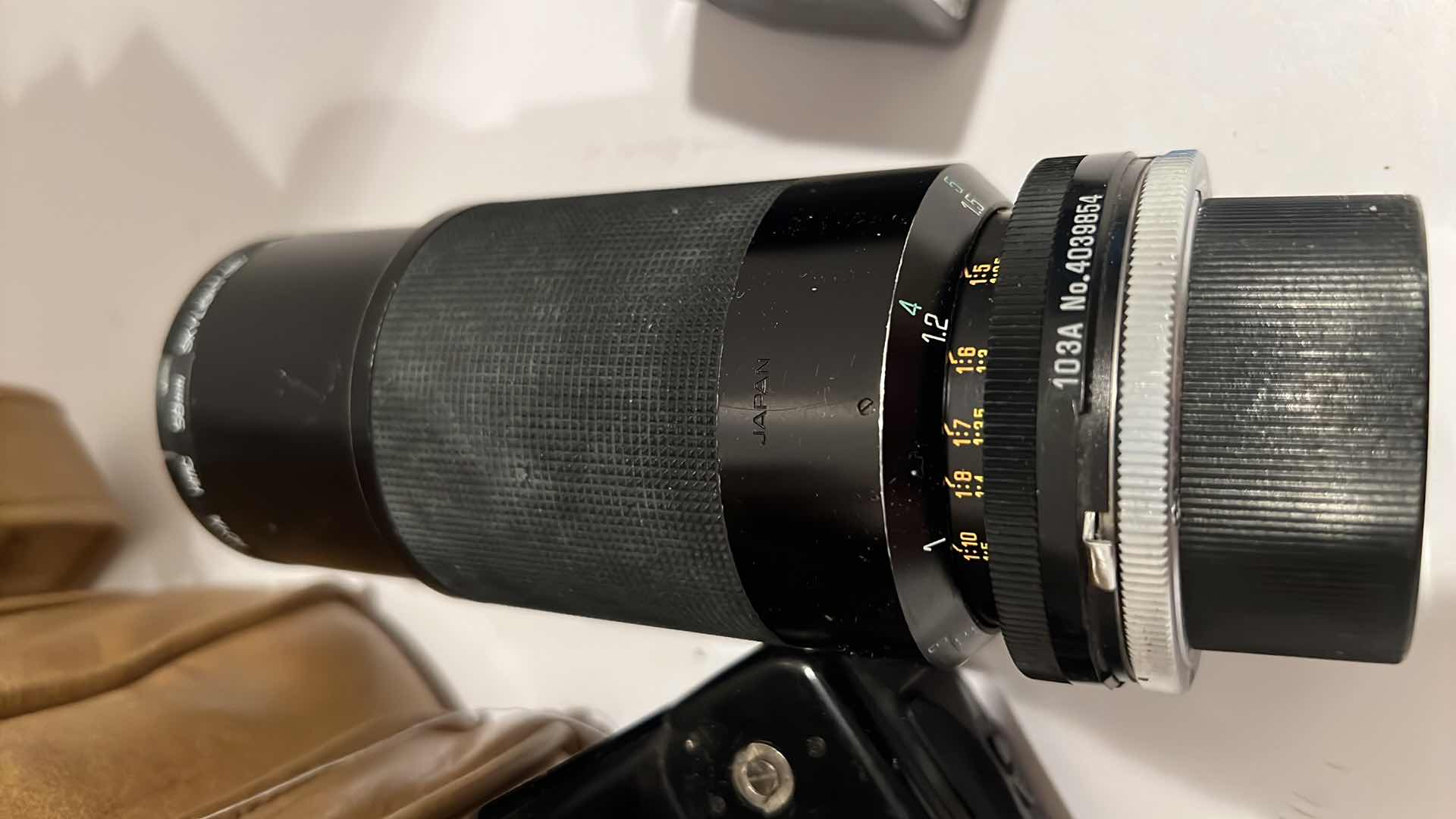 Photo 1 of YASHICA CAMERA W LENSES & CARRYING CASE