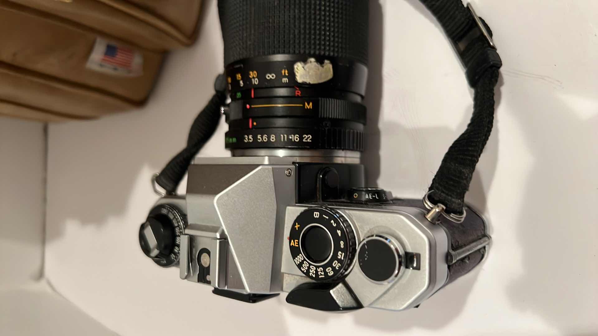 Photo 1 of YASHICA CAMERA W LENSES & CARRYING CASE