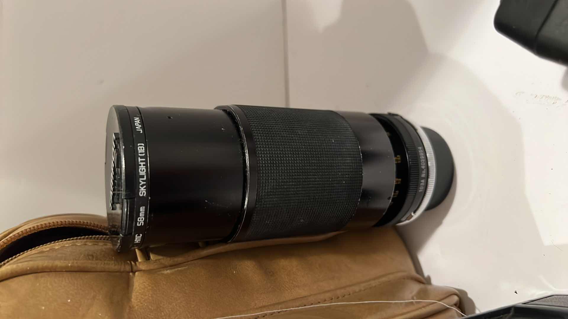 Photo 1 of YASHICA CAMERA W LENSES & CARRYING CASE