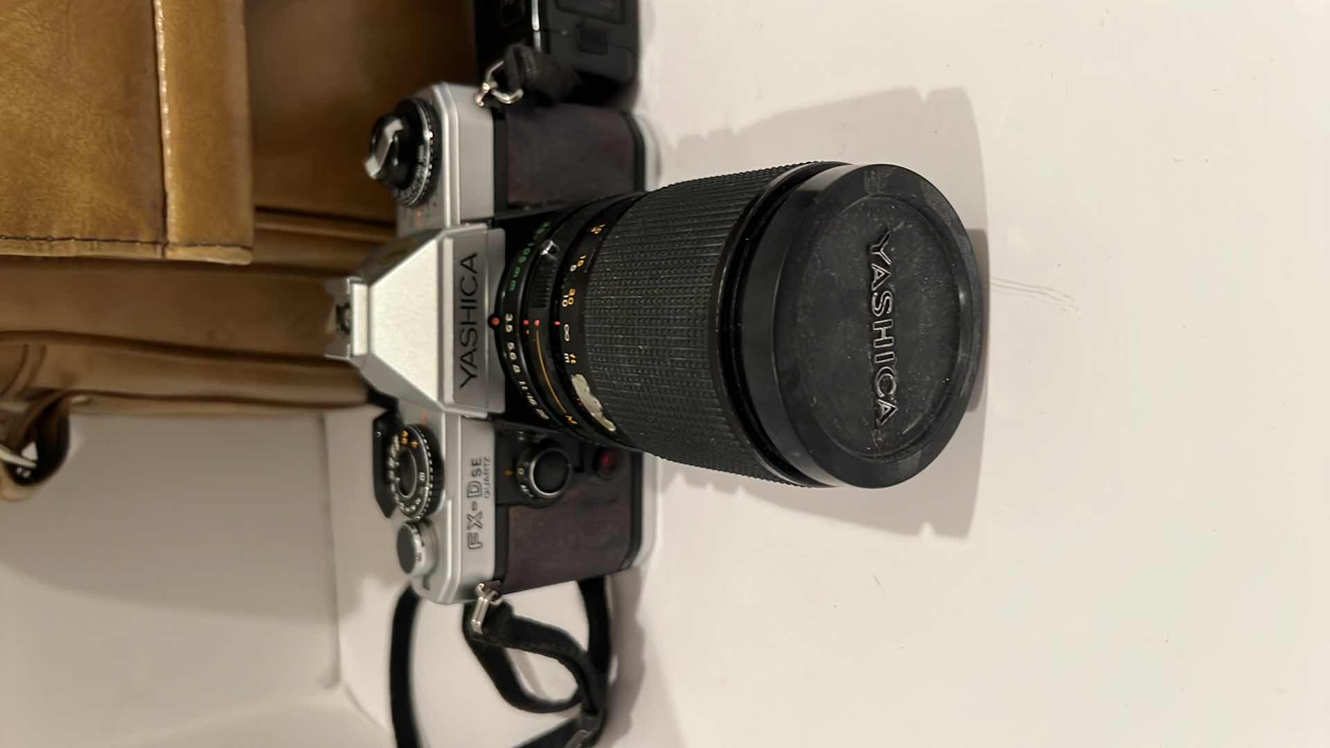 Photo 1 of YASHICA CAMERA W LENSES & CARRYING CASE