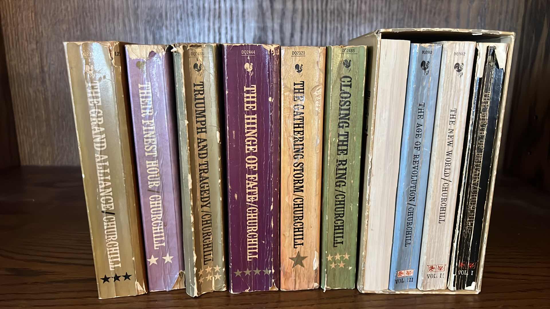 Photo 1 of 10-VINTAGE COLLECTIBLE “WINSTON CHURCHILL” BOOKS