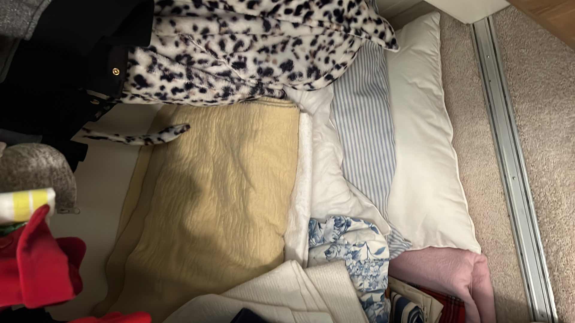 Photo 5 of CONTENTS OF BEDROOM CLOSET-LADIES CLOTHES, HATS, LINENS