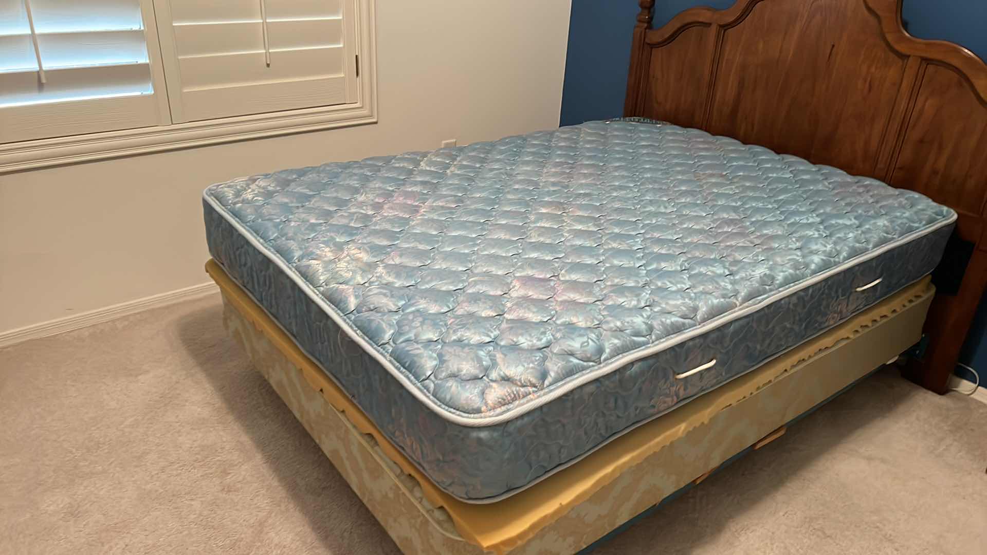 Photo 1 of FULL SIZE HEADBOARD W FRAME & MATTRESSES