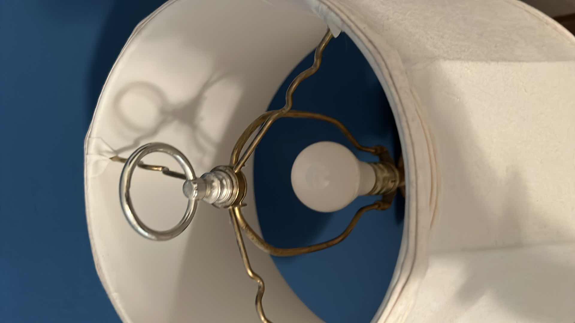 Photo 1 of VINTAGE SOLID BRASS TABLE LAMP H36”