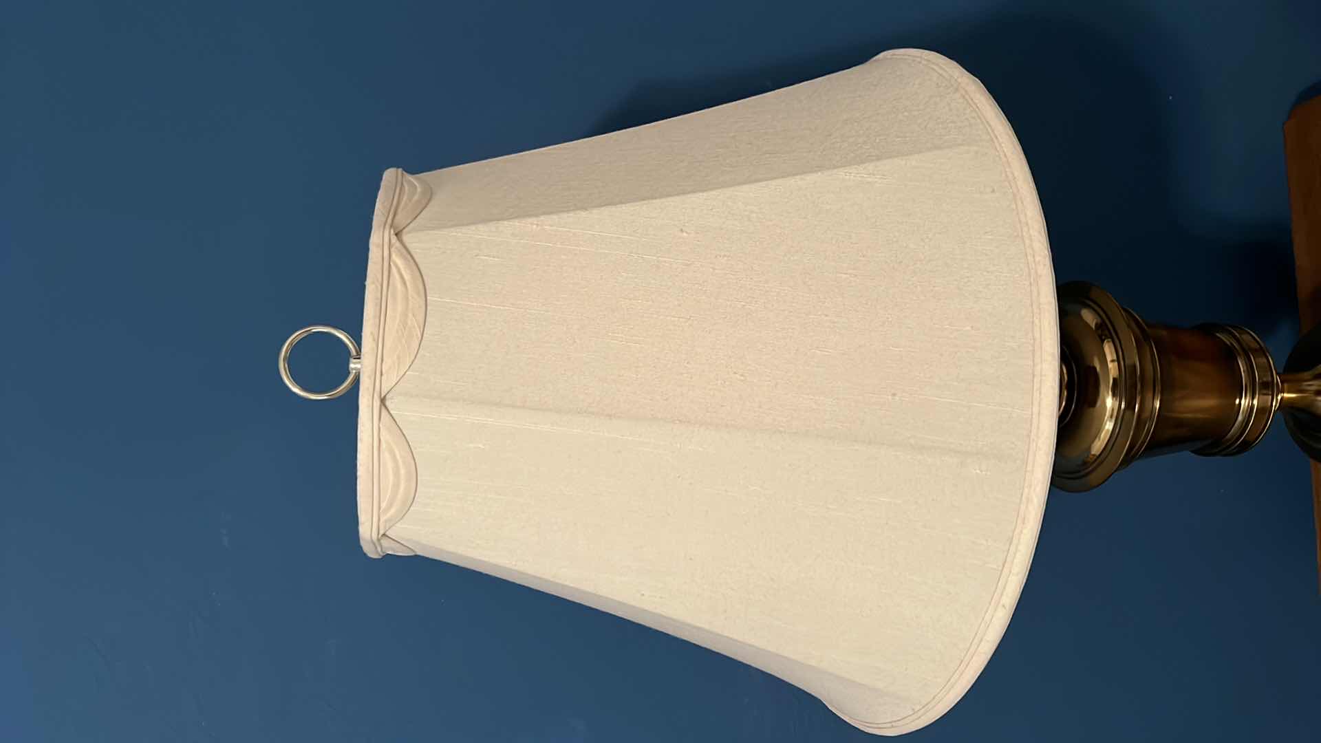 Photo 1 of VINTAGE SOLID BRASS TABLE LAMP H36”