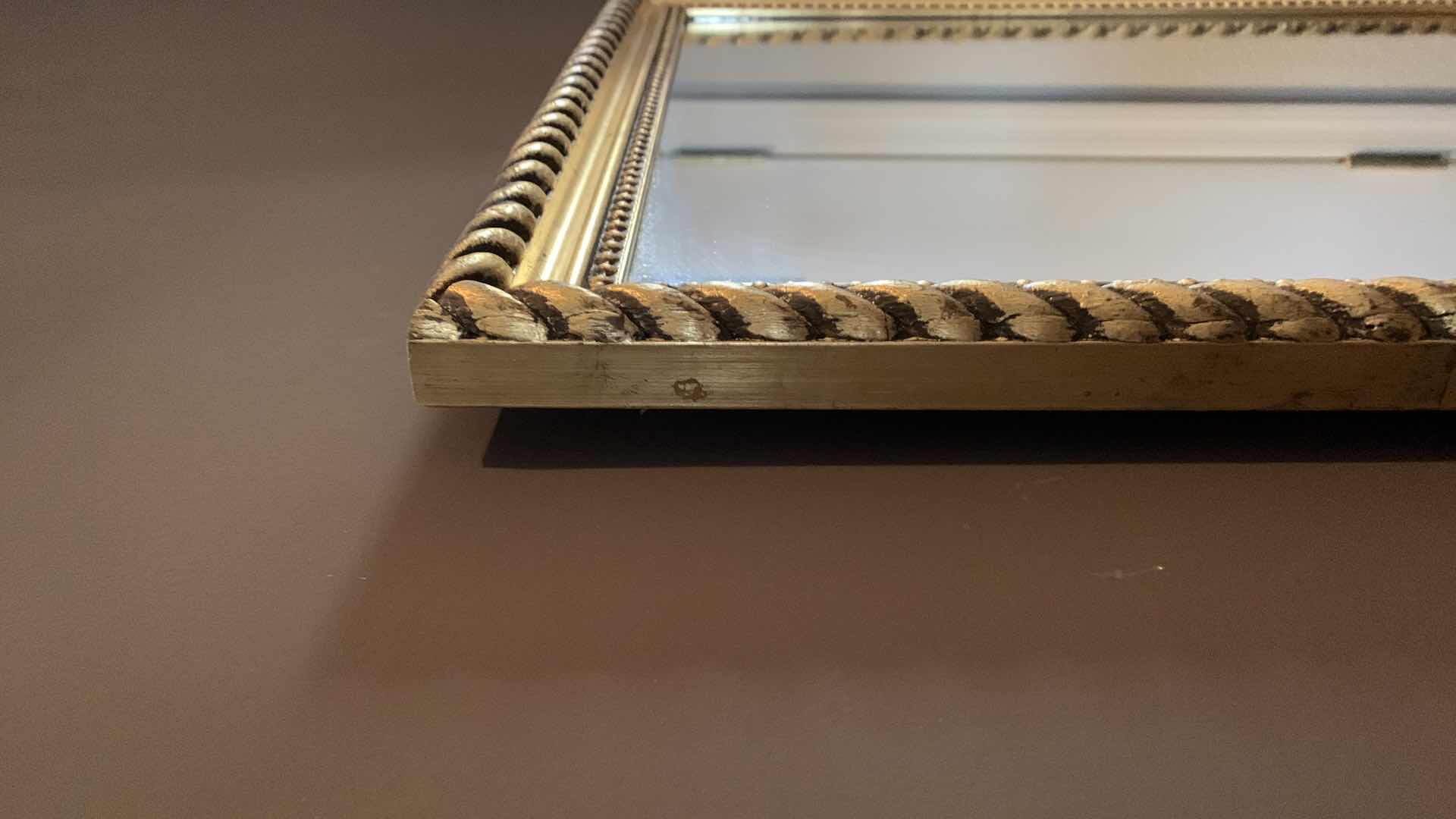 Photo 1 of HEAVY FRAMED MIRROR 21” X 35”