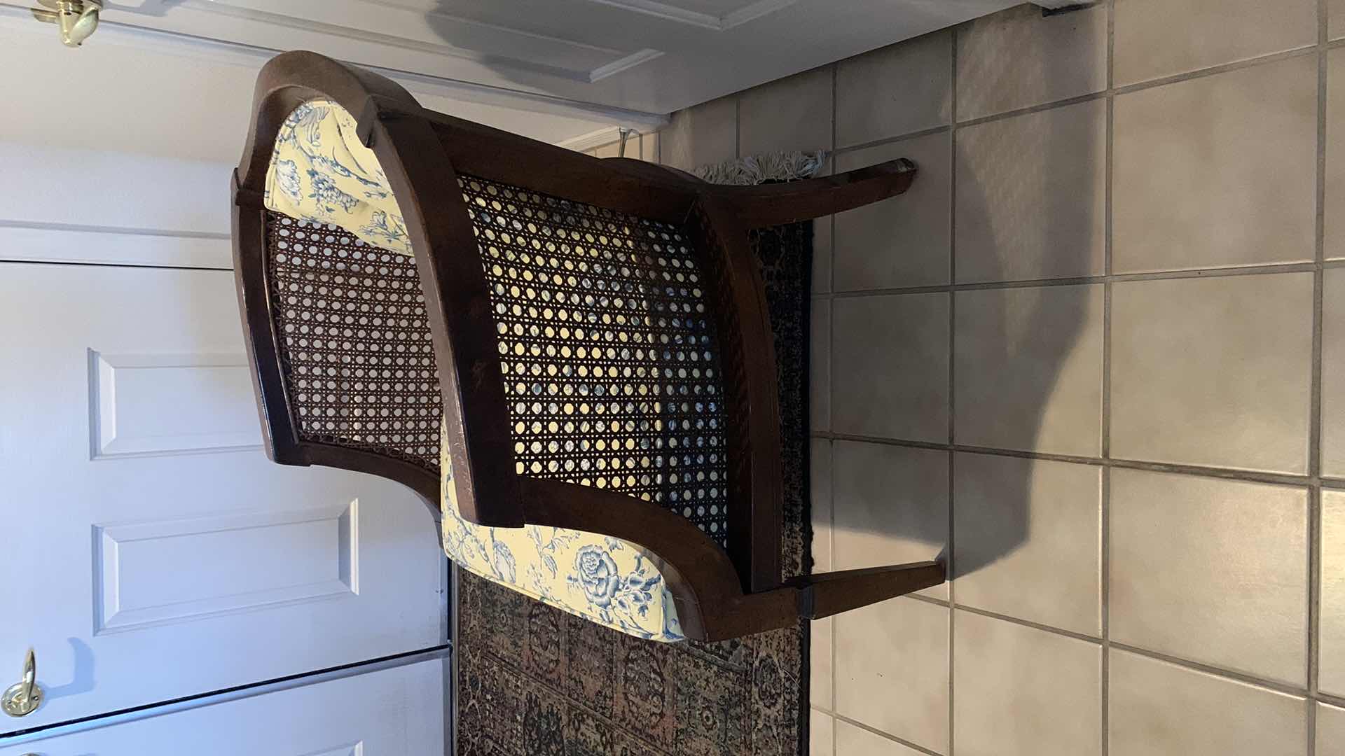 Photo 1 of VINTAGE CANE CHAIR