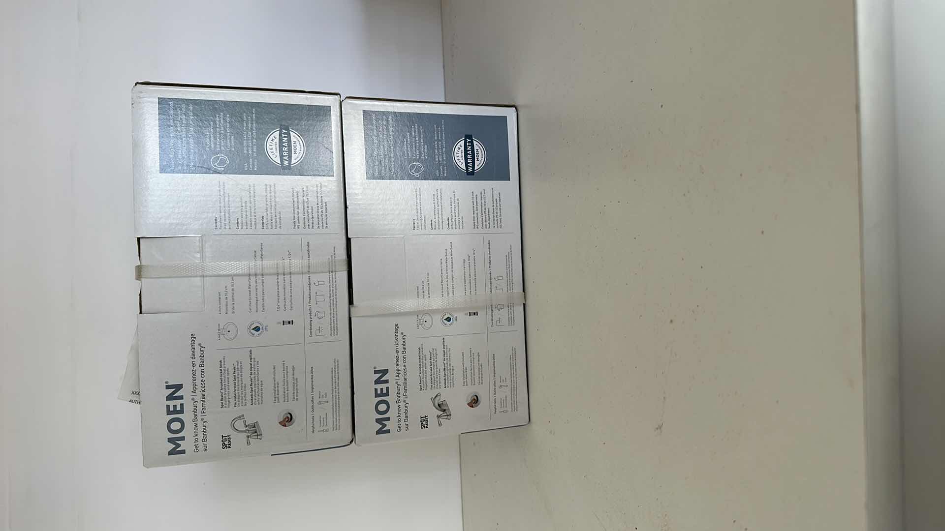 Photo 1 of TWO NIB MOEN FAUCETS