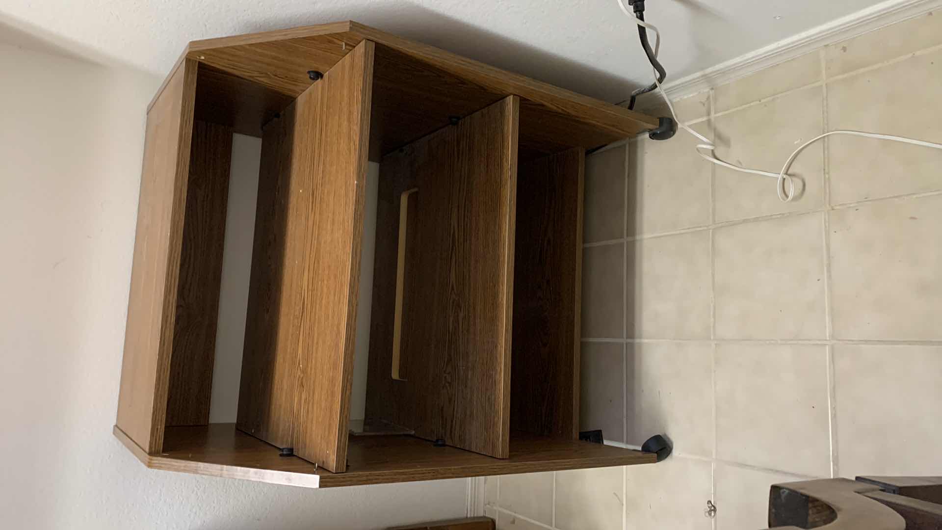 Photo 1 of PRESSED WOOD PORTABLE DESK  25” X 33” H 34”