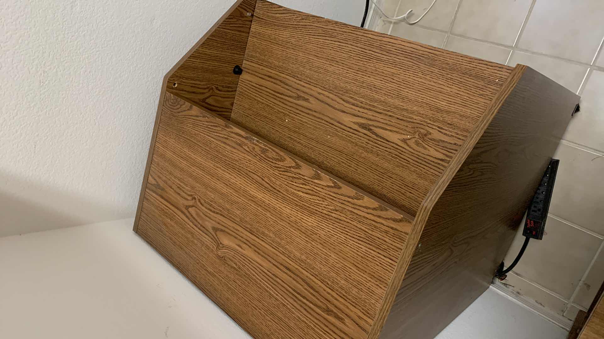 Photo 1 of PRESSED WOOD PORTABLE DESK  25” X 33” H 34”