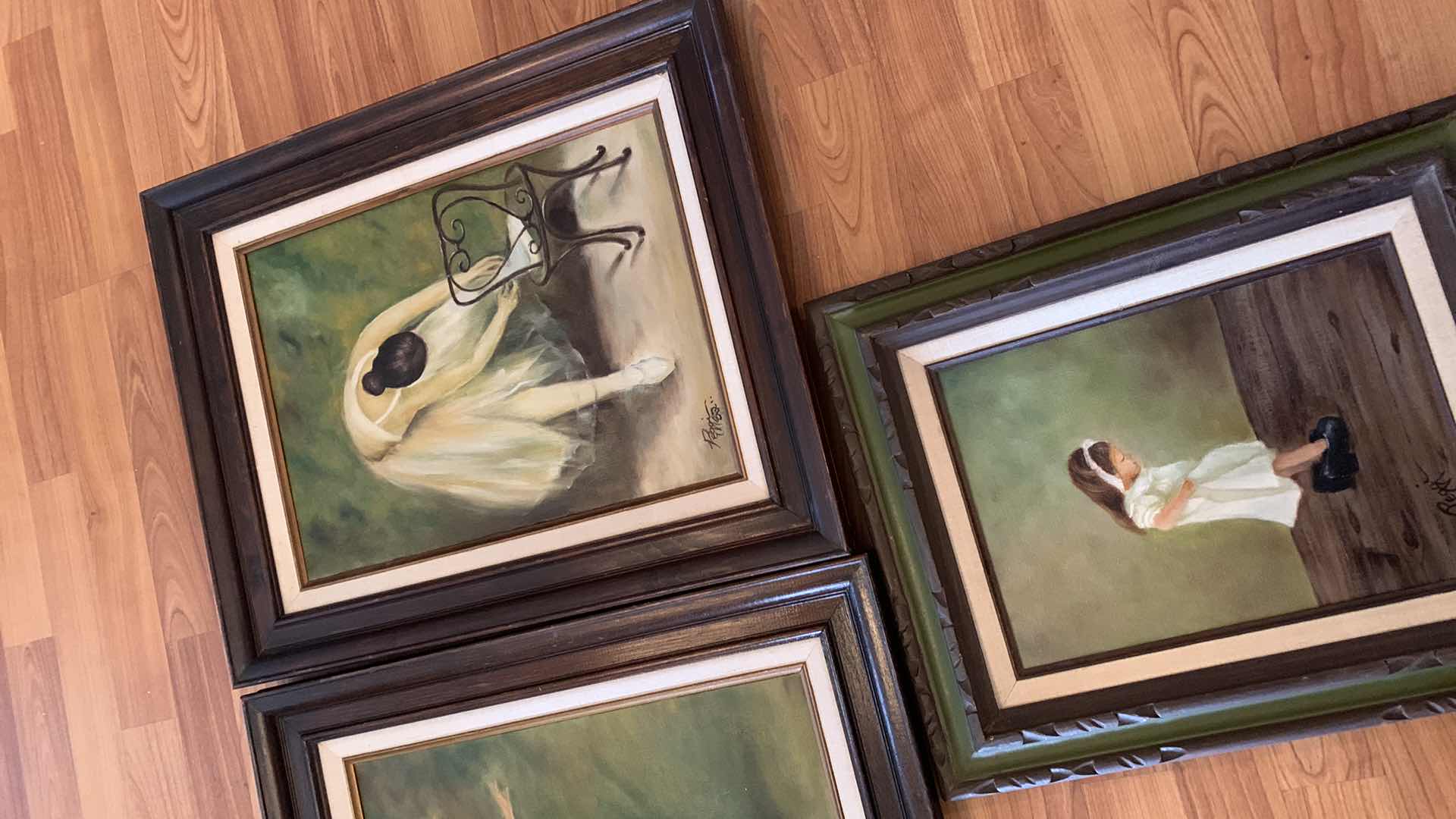 Photo 1 of OIL PAINTINGS LARGEST IS 21” X 17”