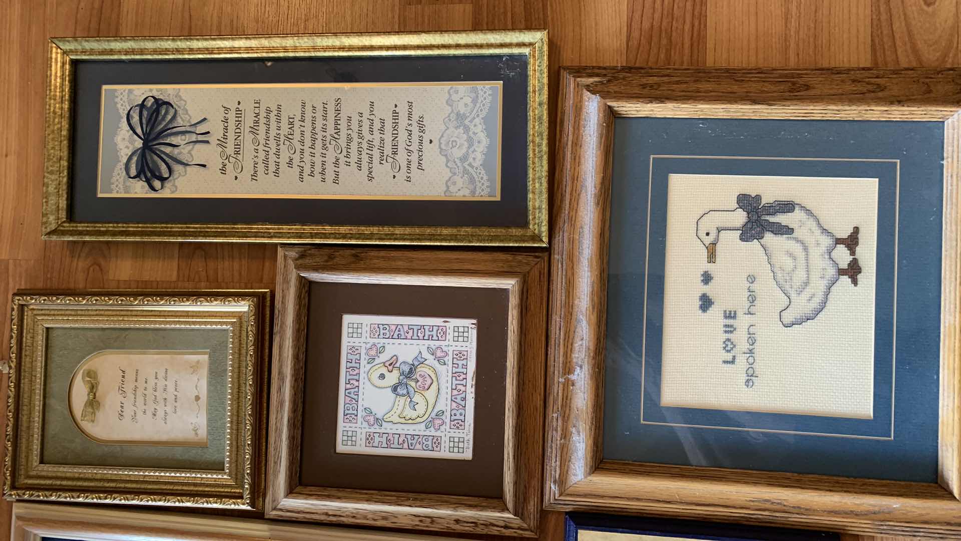 Photo 1 of ASSORTED PICTURES LARGEST IS 18” X 18”