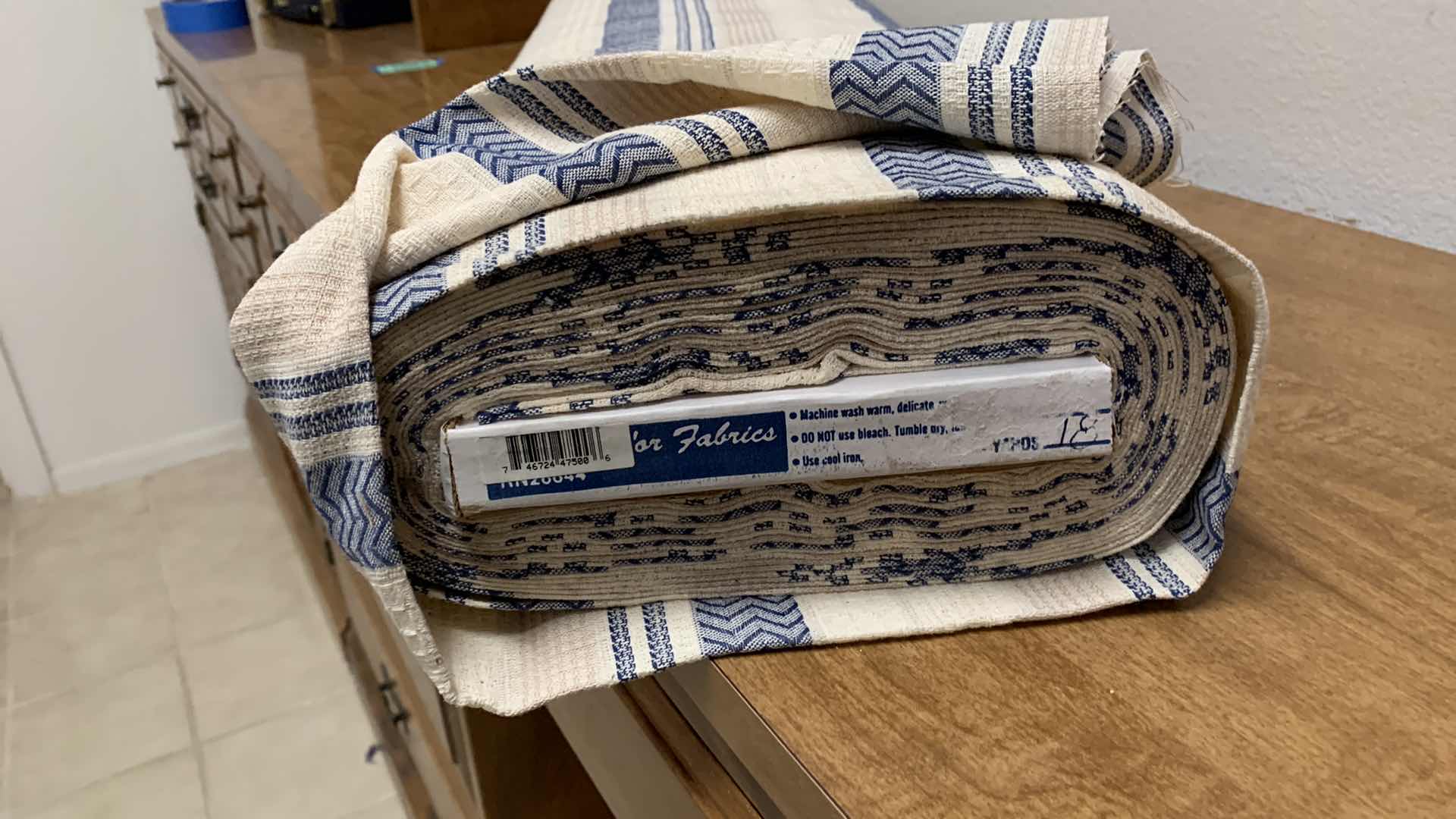 Photo 1 of BOLT OF FABRIC