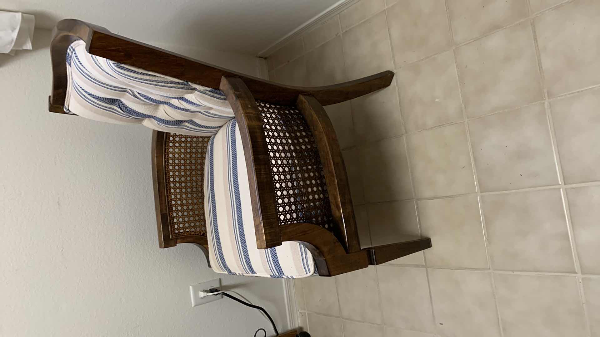 Photo 1 of VINTAGE CANE CHAIR