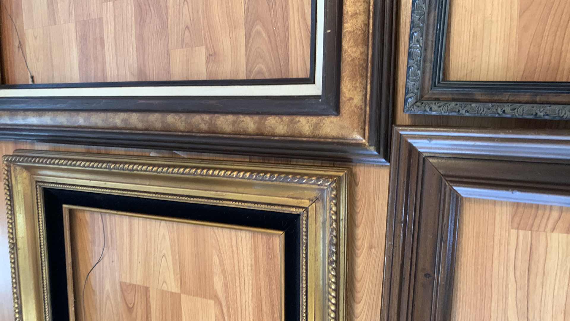 Photo 1 of ASSORTED PICTURE FRAMES LARGEST IS 26” X 31”