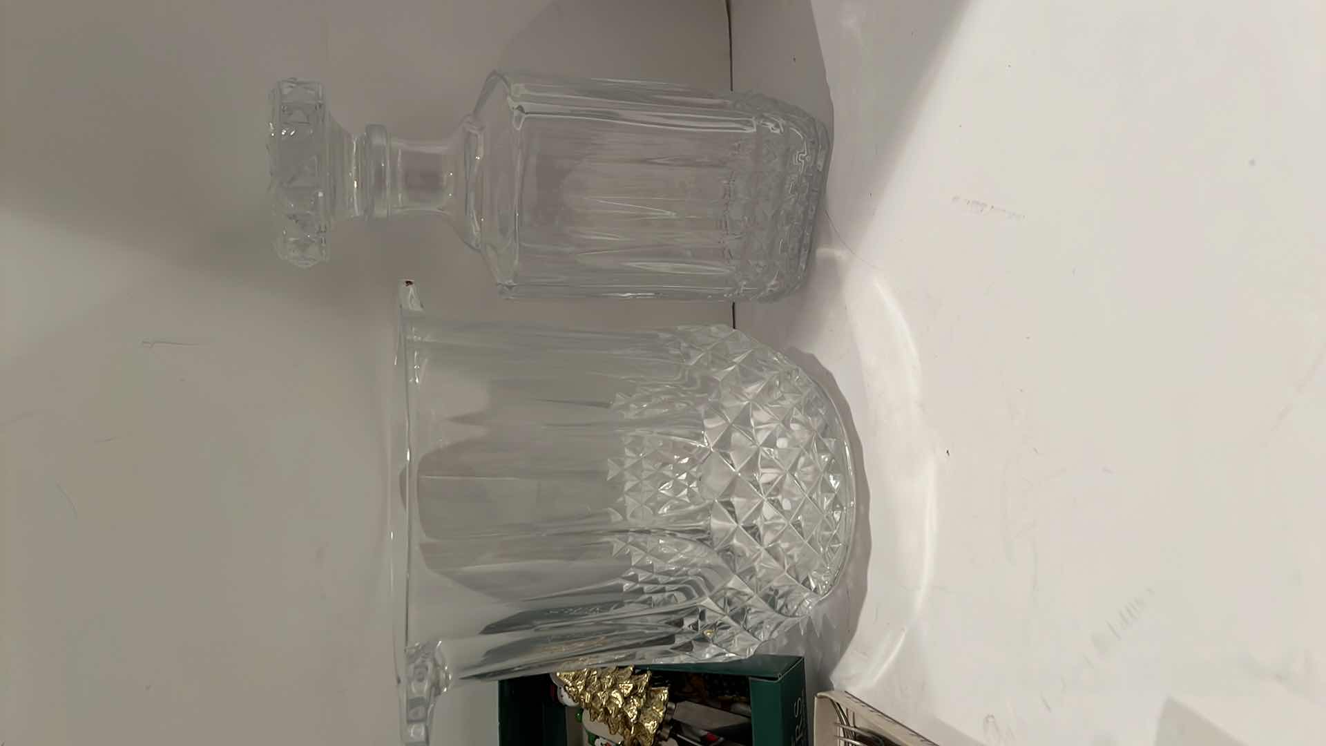 Photo 2 of ICE BUCKET & DECANTER, SPREADERS,  SMALL FORKS, WINE ACCESSORIES