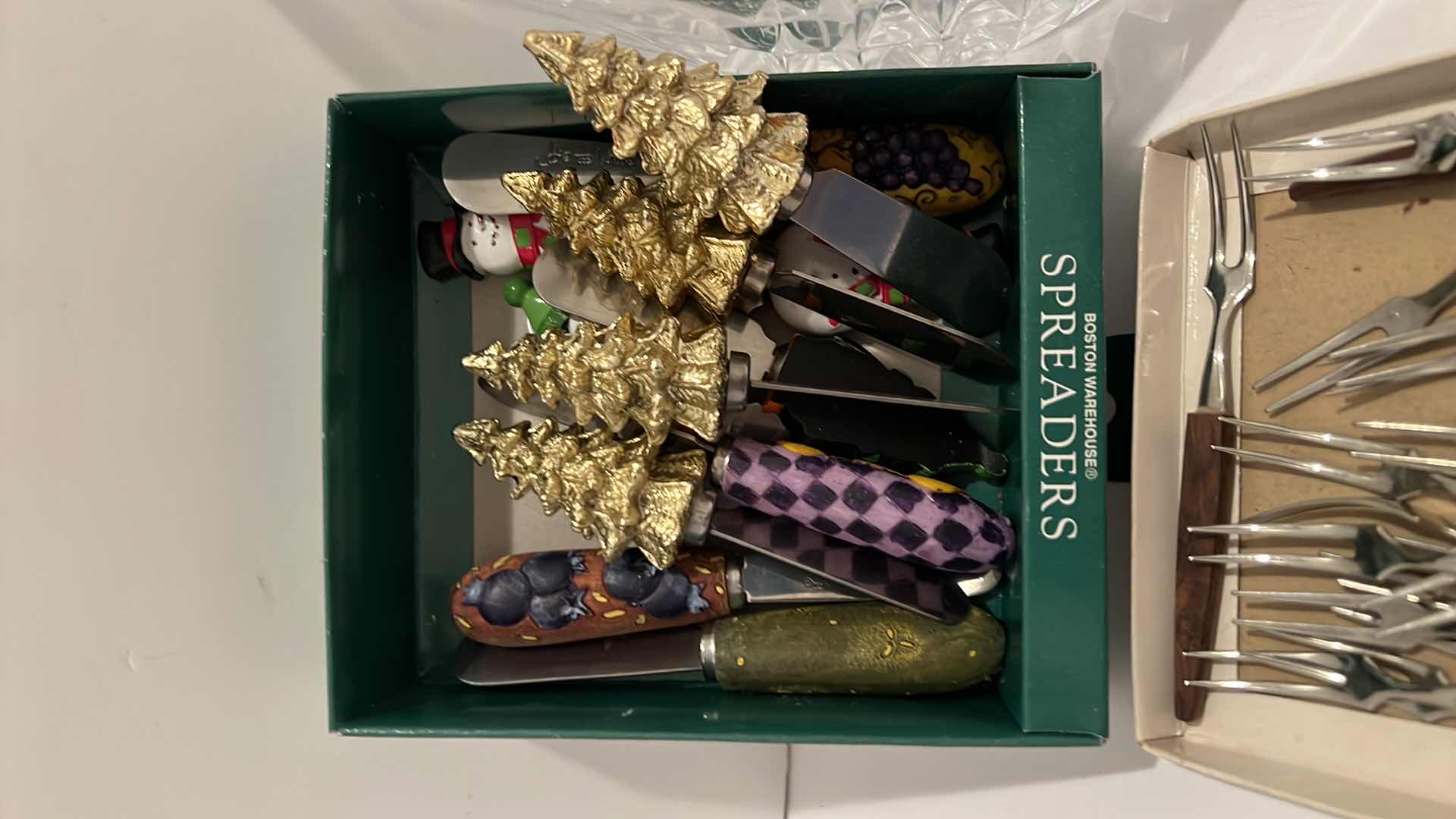 Photo 5 of ICE BUCKET & DECANTER, SPREADERS,  SMALL FORKS, WINE ACCESSORIES