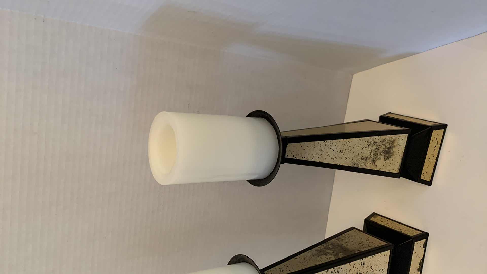 Photo 1 of PAIR OF CANDLE HOLDERS 18” TALL