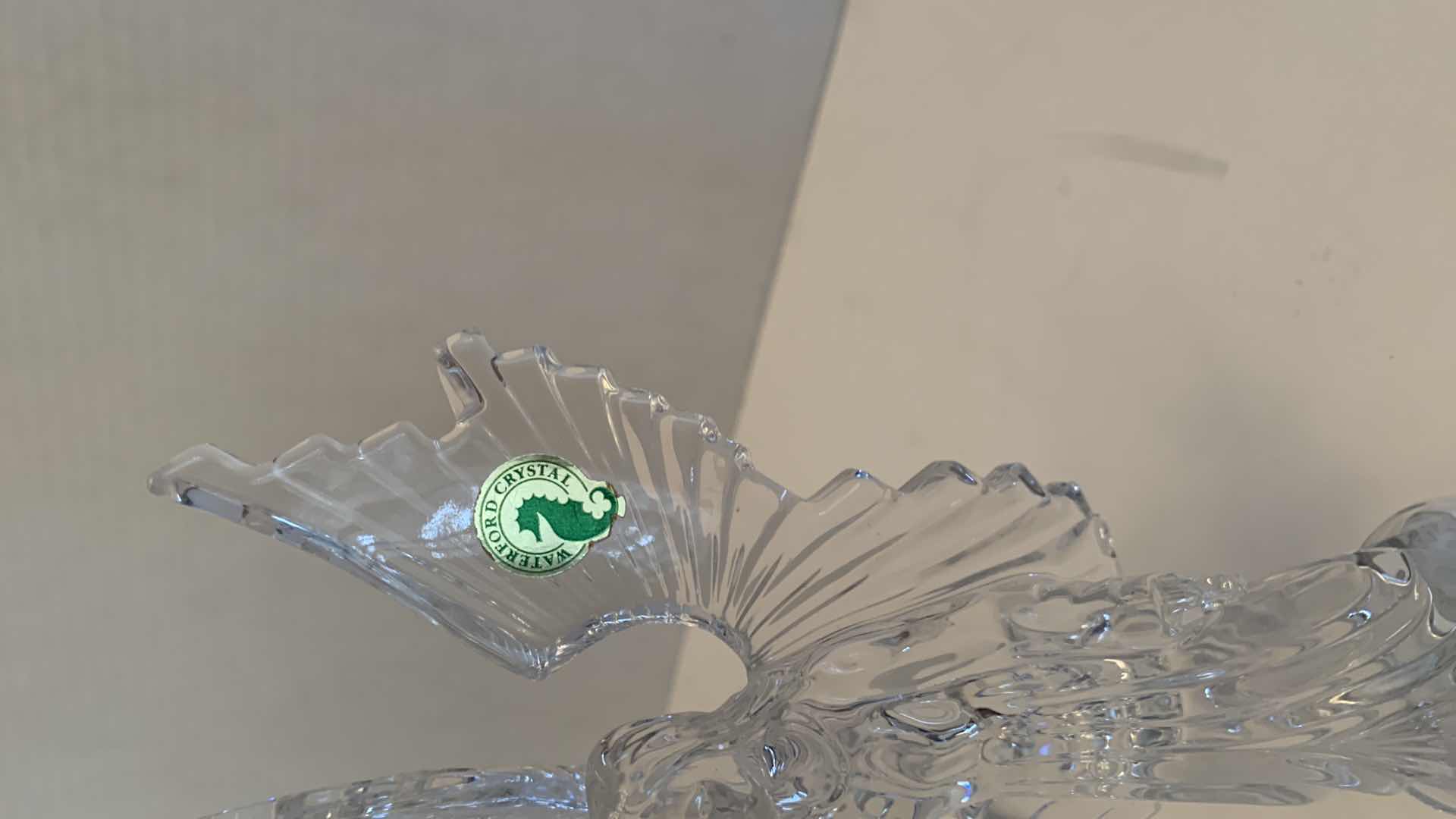 Photo 1 of WATERFORD CRYSTAL ANGEL 9” TALL